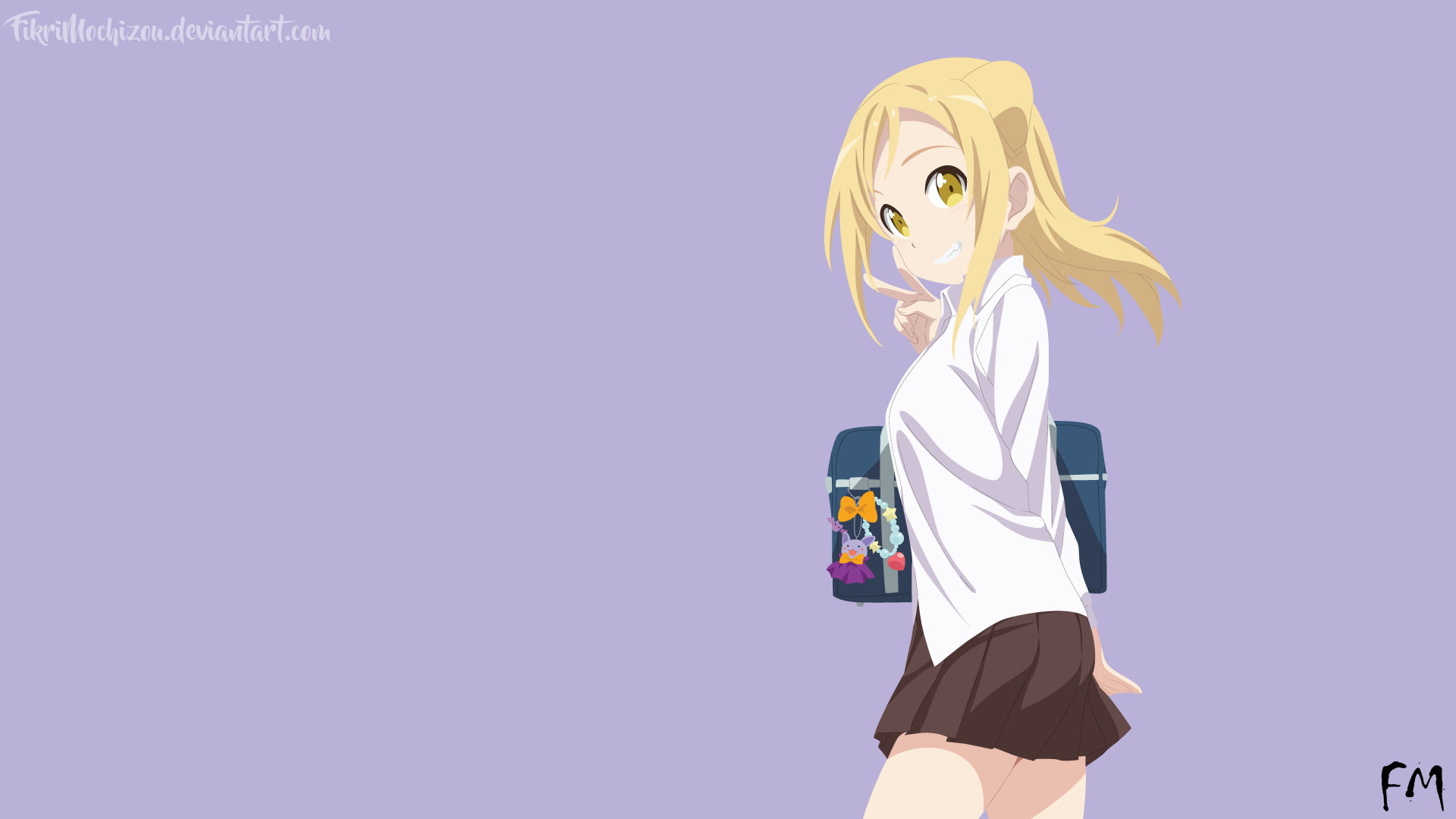 Hikari Takanashi, Interviews With Monster Girls, 1080P, Anime, HD Wallpaper