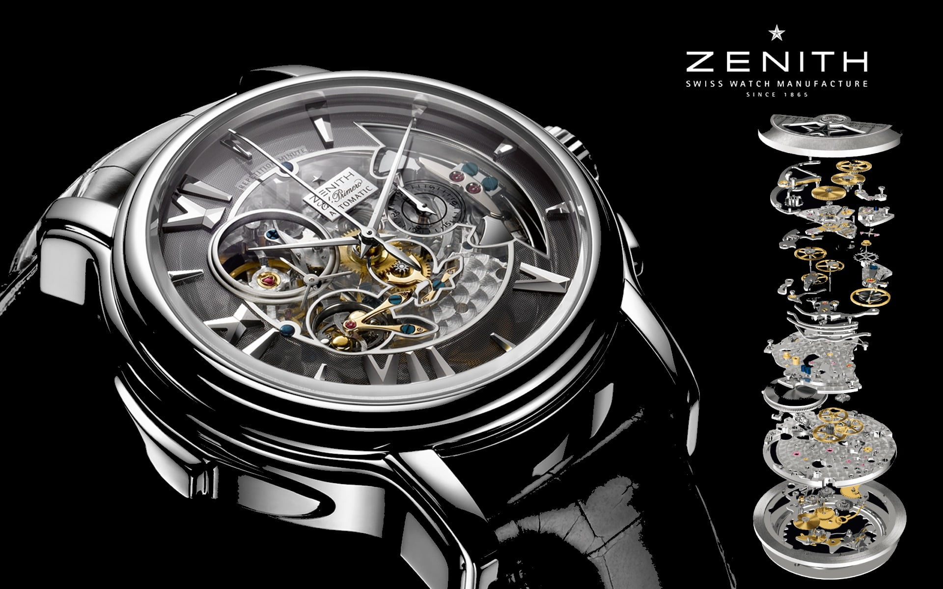 elegance, illustration, circle, no people, clockworks, 1080P, luxury, old-fashioned, high angle view, timer, silver colored, design, black Color, backgrounds, HD Wallpaper