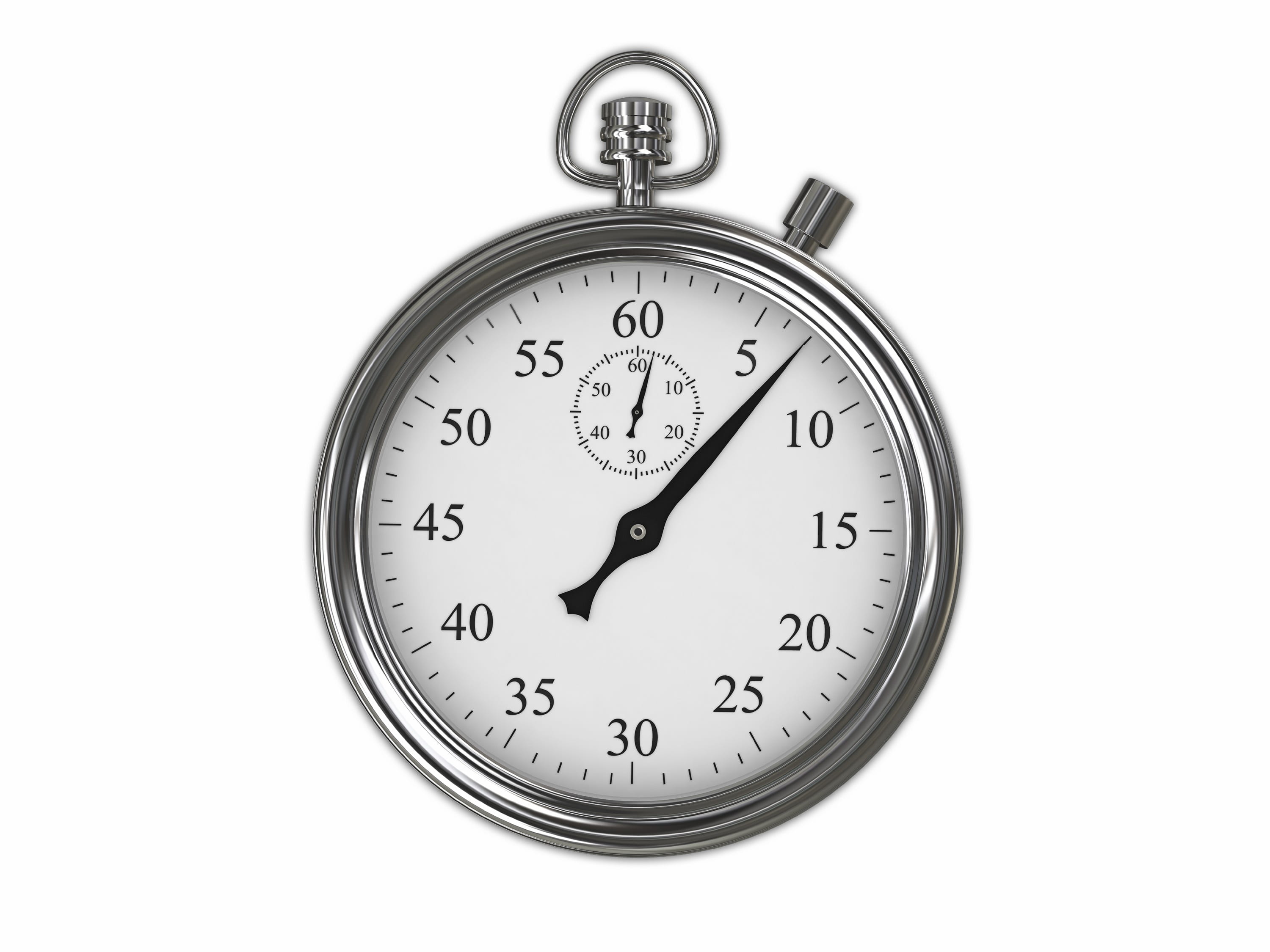 studio shot, start, framed, chrome, usda, instrument of time, clock, white background, countdown, symbol, cut out, steel, deadline, sports training, alloy, HD Wallpaper