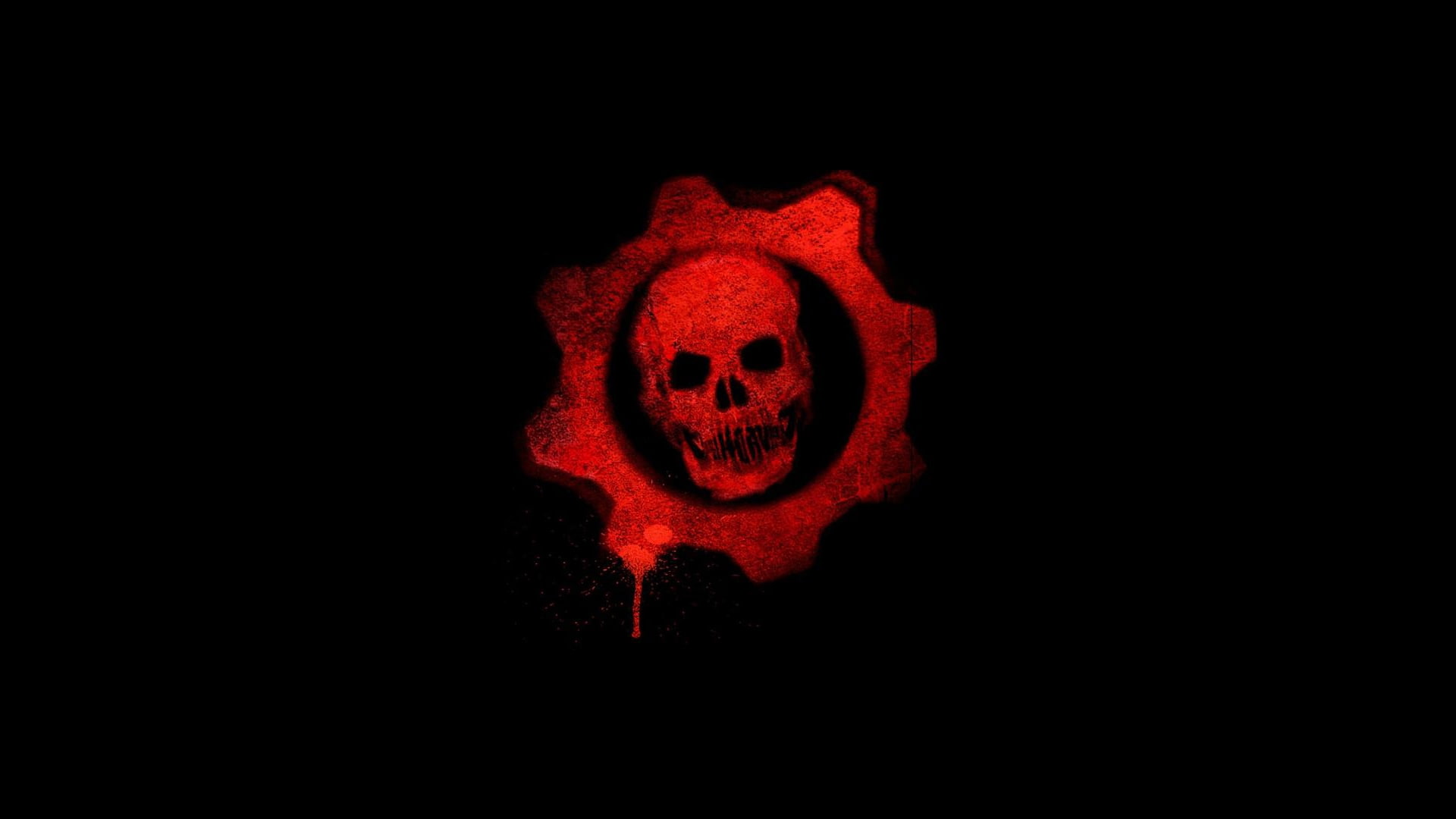3, 2, symbol, hd, games, Cog, gears, 1, of, war, video, 1080P, art, HD Wallpaper