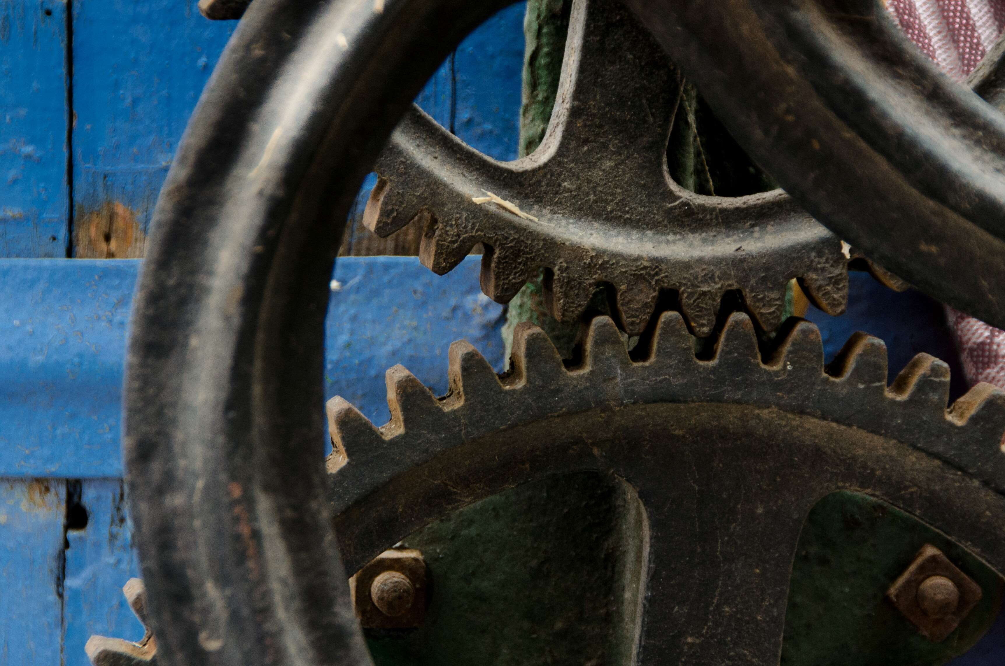 business, technology, wheels, industry, industrial equipment, mode of transportation, metal industry, cog, technique, automation, machine, equipment, gears, HD Wallpaper