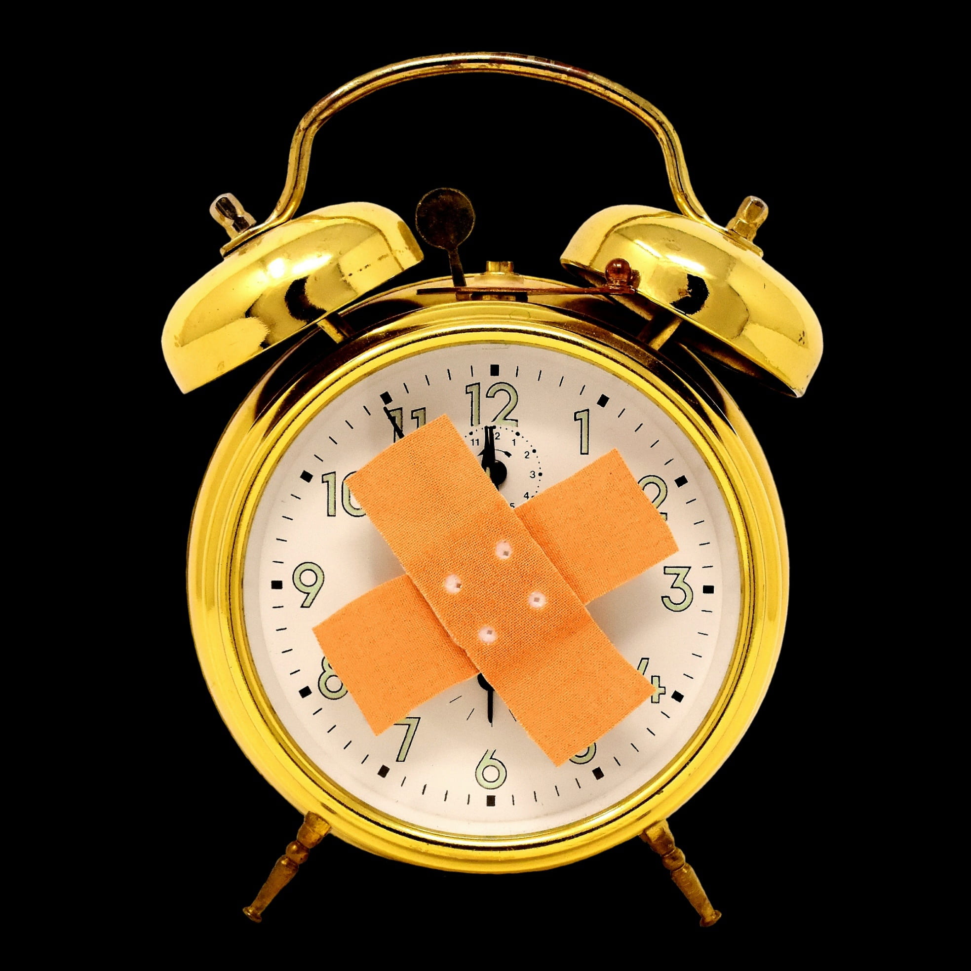 wundpflaster, alarm, 1080P, live, clock, time, strengthen, be healthy, strengthening, consolation, encourage, antique, alarm clock, motivation, studio shot, Phone HD Wallpaper
