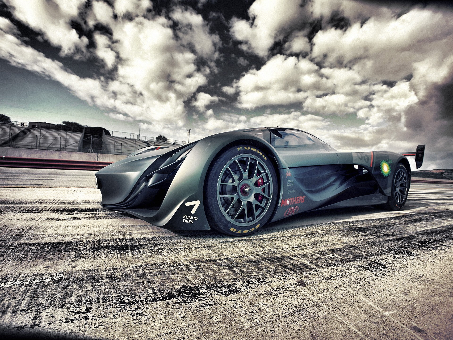 1080P, skyscapes, cars, mazda, consept, HD Wallpaper
