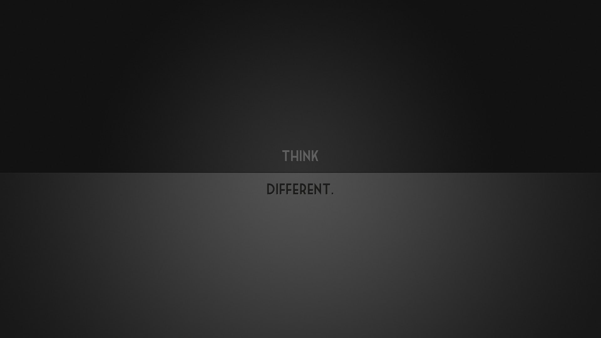 document, black color, text, letter, business, communication, copy space, indoors, close-up, paper, technology, think different, 1080P, black background, HD Wallpaper