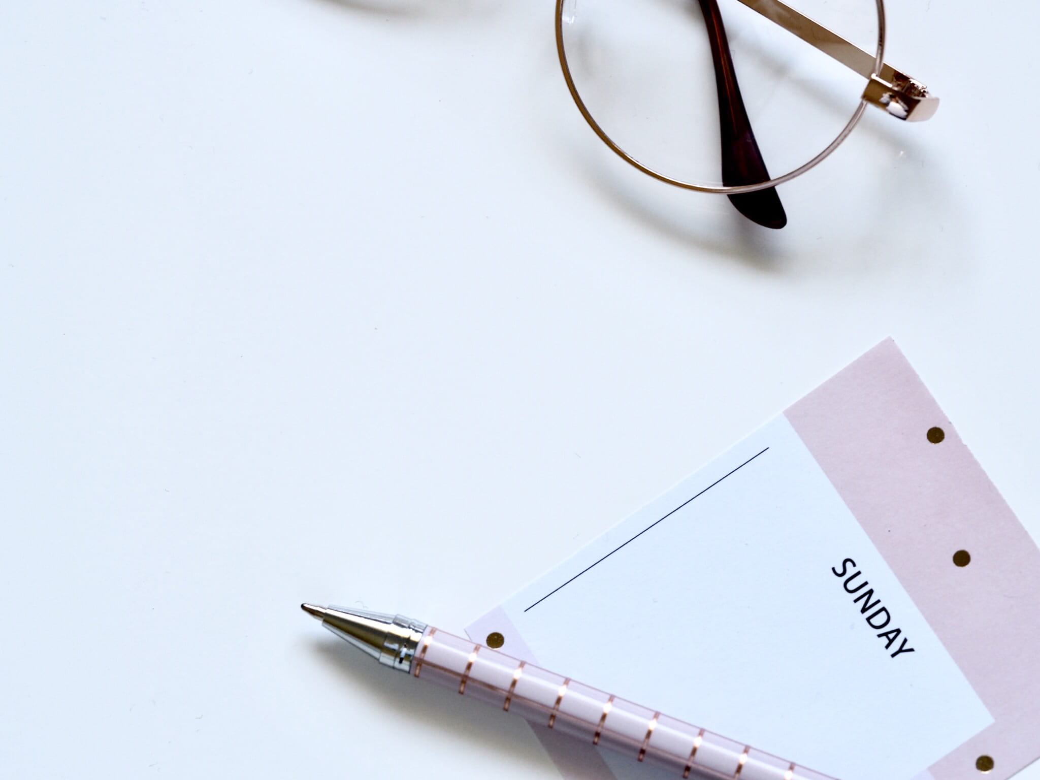 eyeglasses, file binder, work, sunday, communication, desk, pink pen, wireless technology, studio shot, glasses, no people, 1080P, close-up, desktop, high angle view, HD Wallpaper