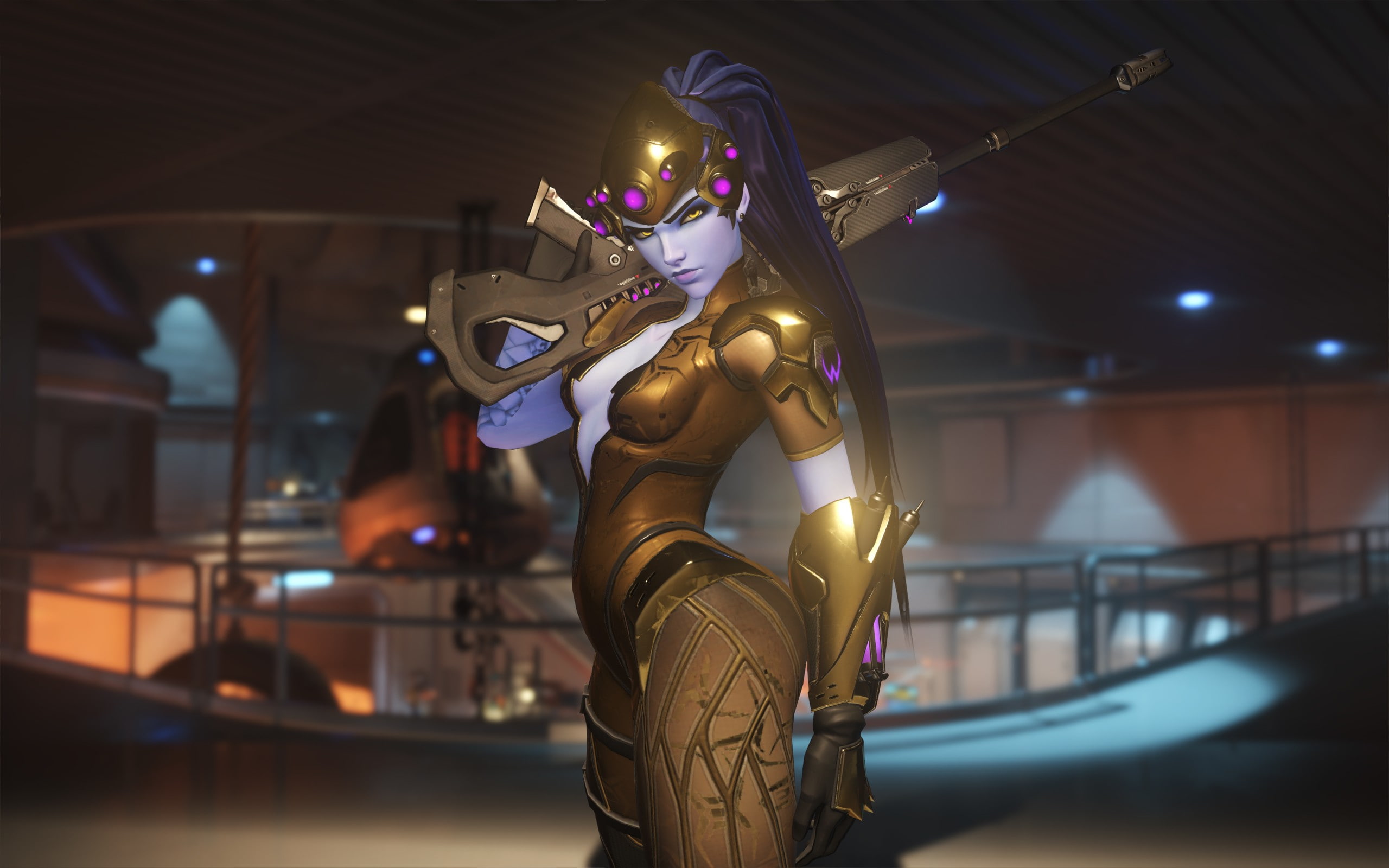 Affiliation: Talon, Overwatch, AMÉLIE LACROIX, Widowmaker (Overwatch), Blizzard Entertainment, 2K, HD Wallpaper