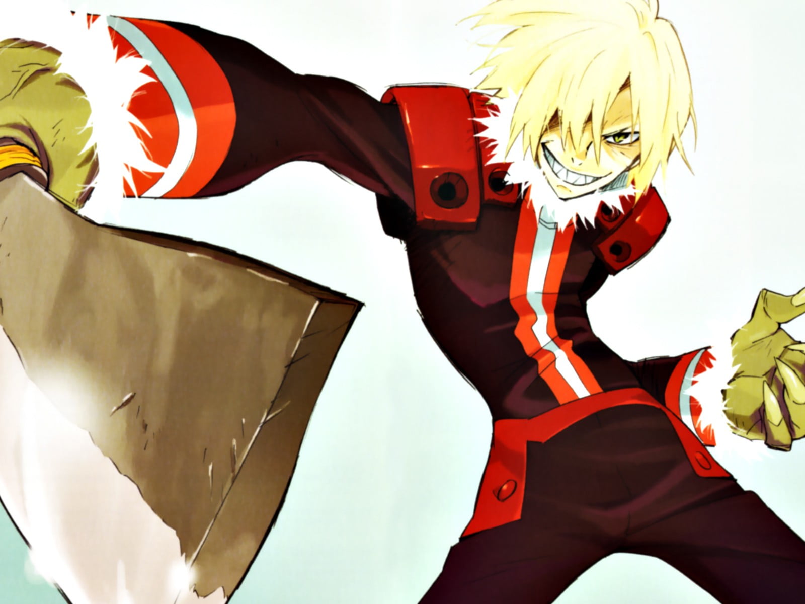 720P, red, arts culture and entertainment, costume, nature, human representation, real people, representation, anime, creativity, indoors, day, Tengen Toppa Gurren Lagann, HD Wallpaper