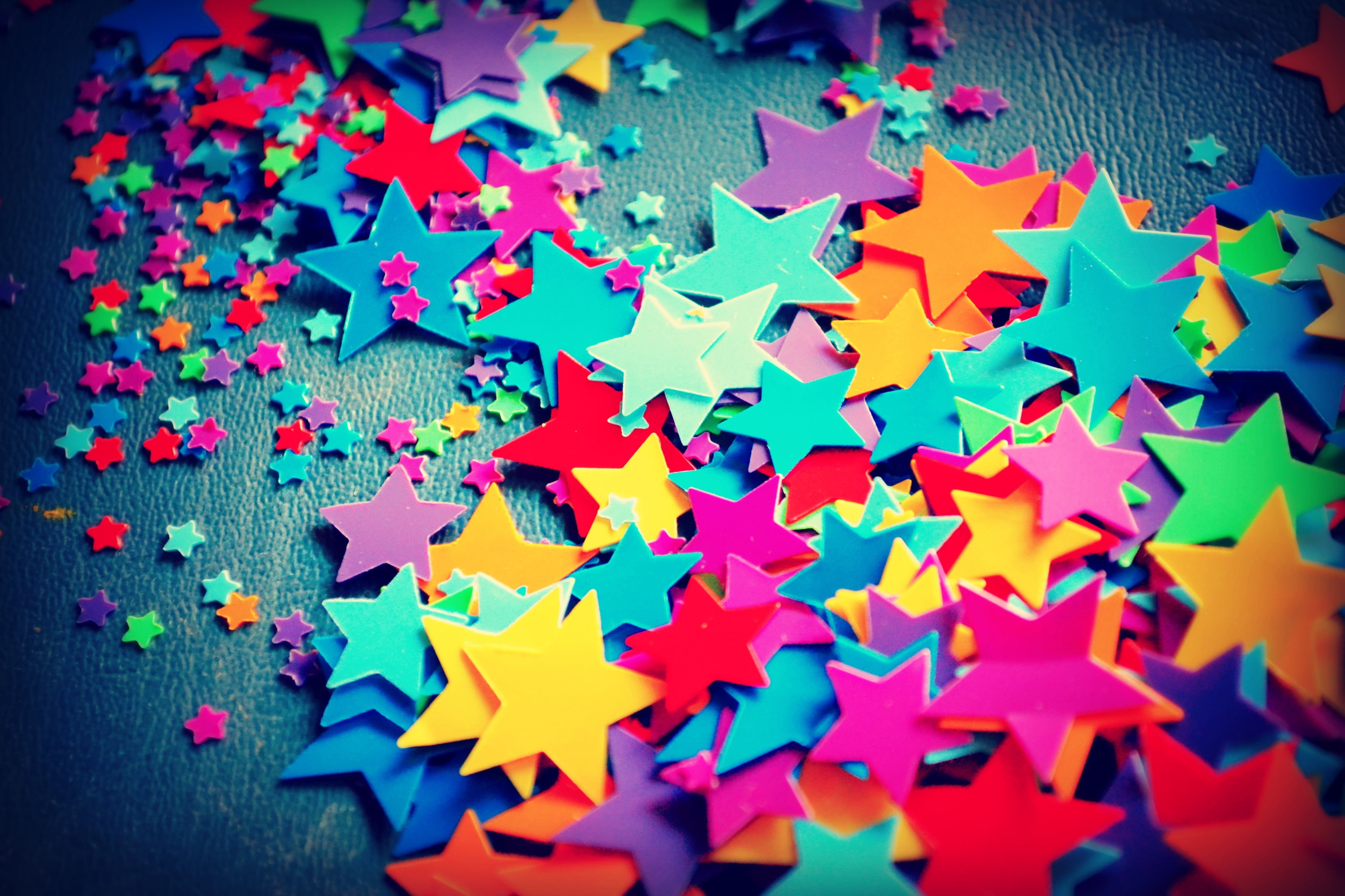 creativity, solution, group of Objects, selective focus, success, abundance, art and craft, colored, pattern, still life, large group of objects, star, HD Wallpaper