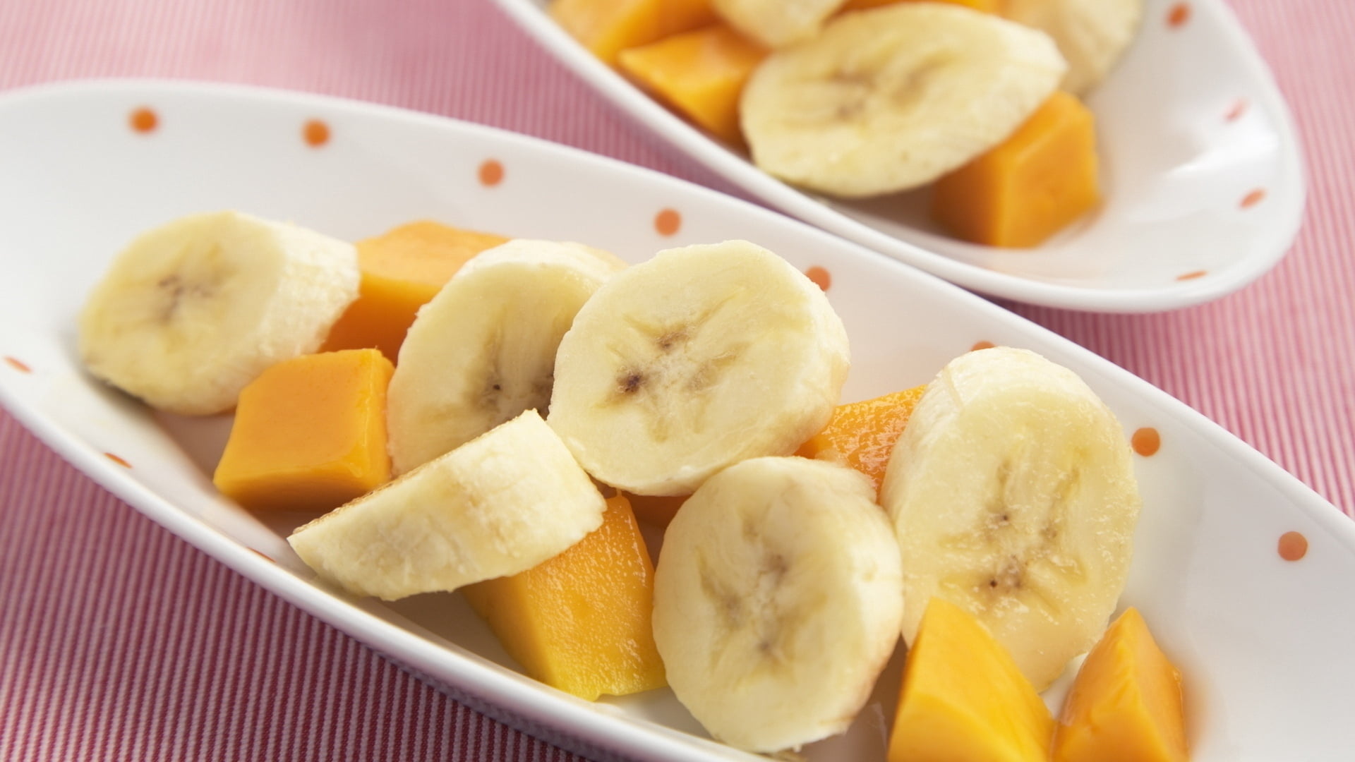 variation, fruit, plate, ready-to-eat, yellow, white, snack, dieting, banana, close-up, meal, no People, bananas, wellbeing, slice, bowl, high angle view, HD Wallpaper