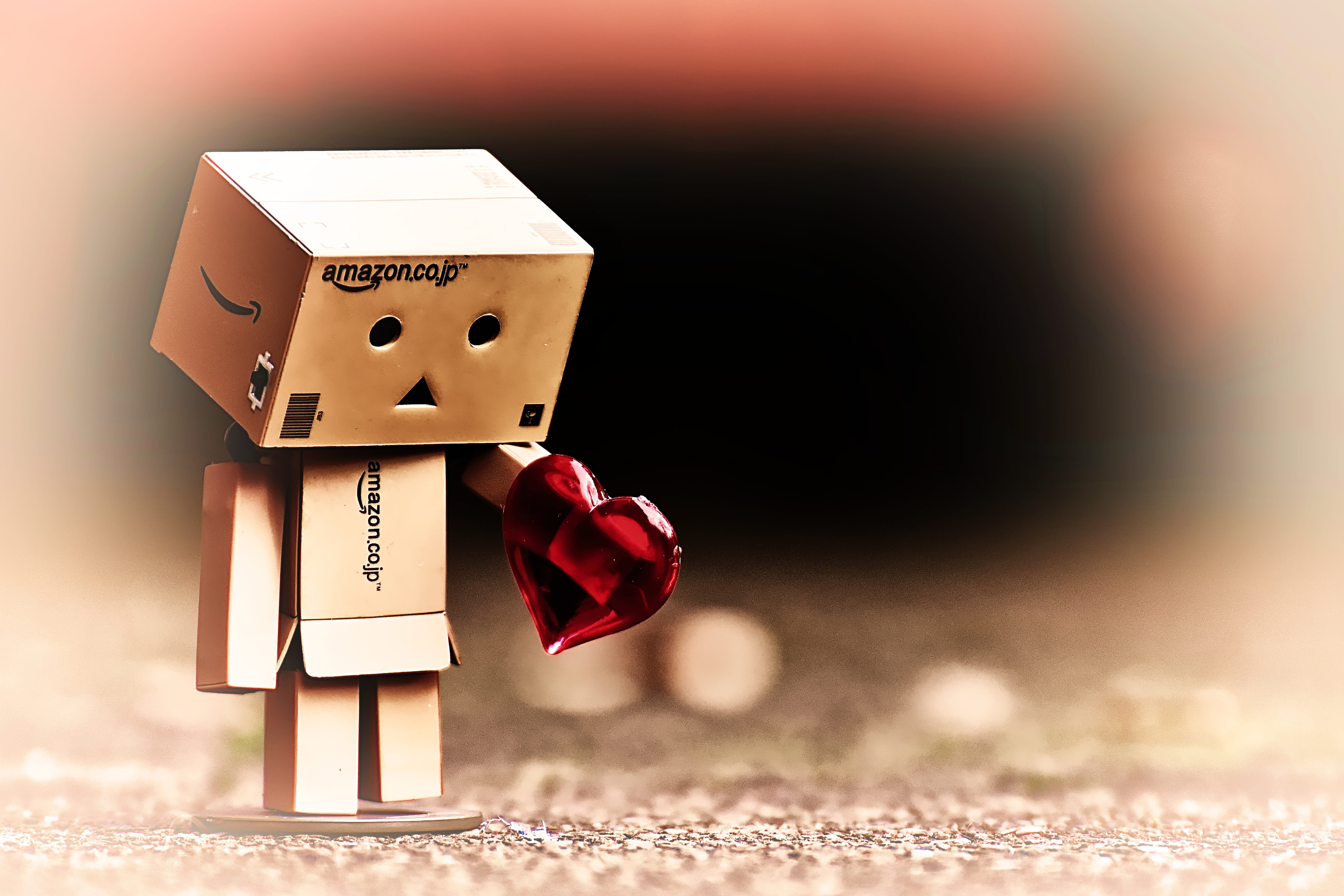 figure, cardboard, separation, separated, danbo, funny cute, technology, box, still life, human representation, representation, creativity, red, indoors, HD Wallpaper