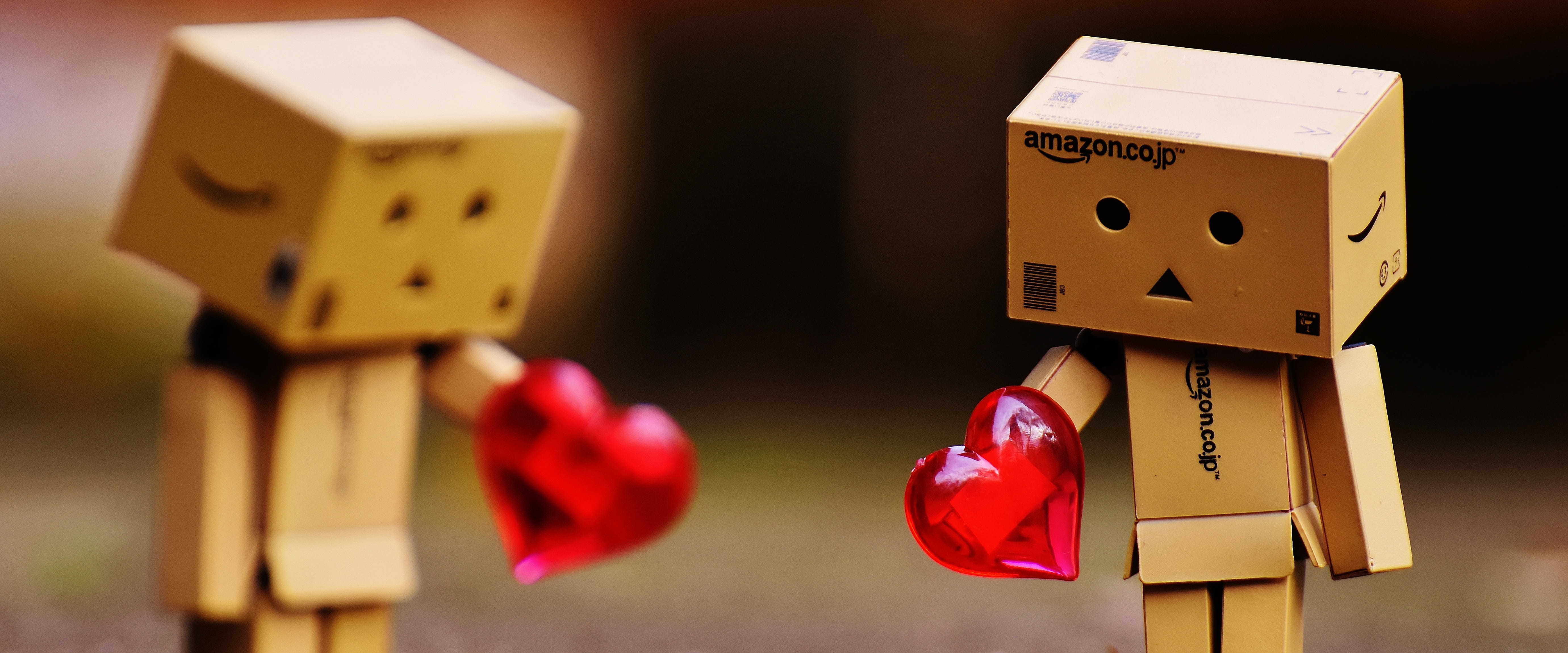 love, fun, technology, group of objects, indoors, three objects, no people, separated, toy, multi colored, funny cute, red, wood - material, danbo, box - container, HD Wallpaper