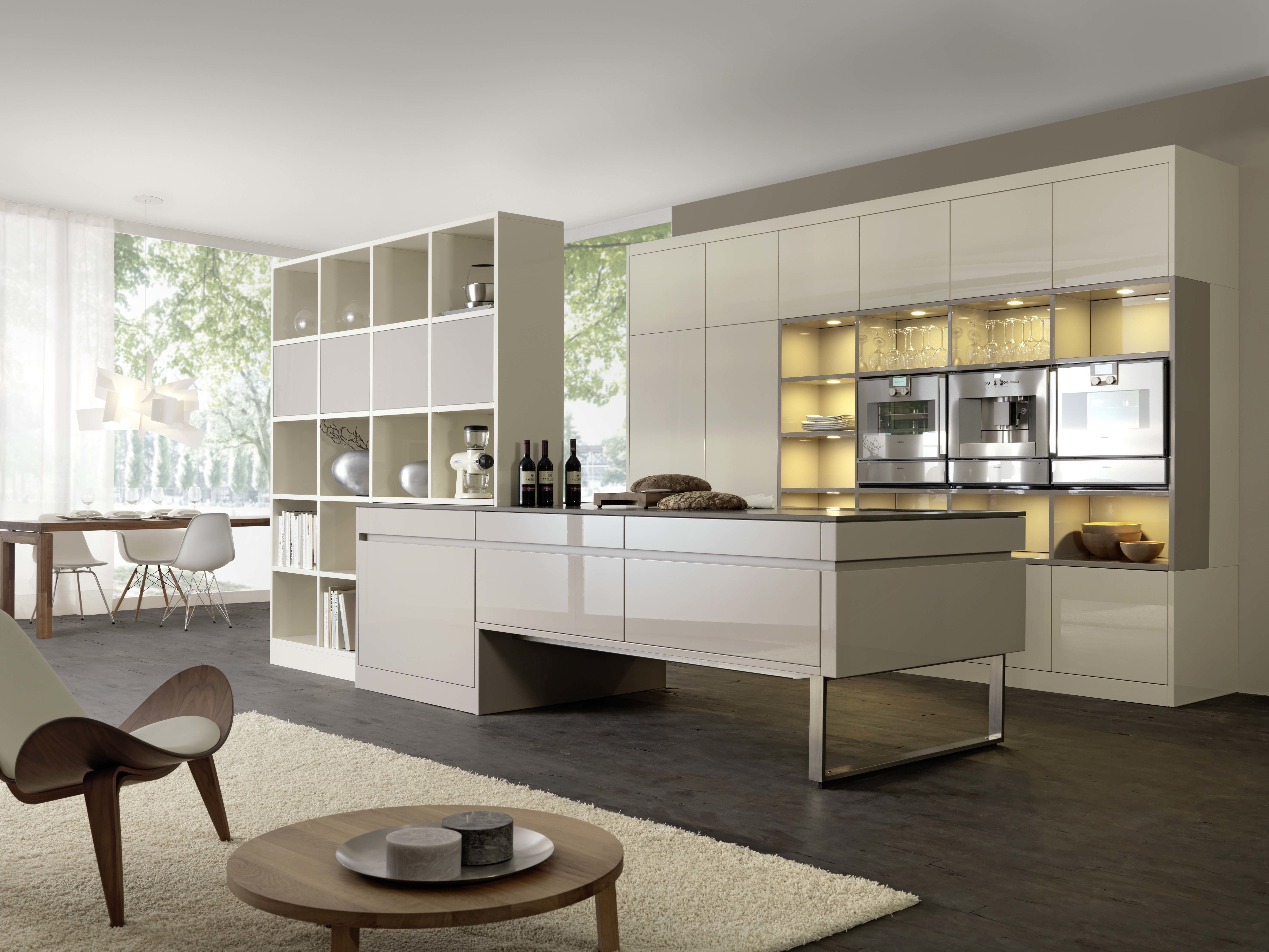 indoors, stove, kitchen, 5K, flooring, decor, exhaust fan, modern, home, style, high-tech, oven, kitchen Counter, seat, cabinet, mansion, dining room, HD Wallpaper