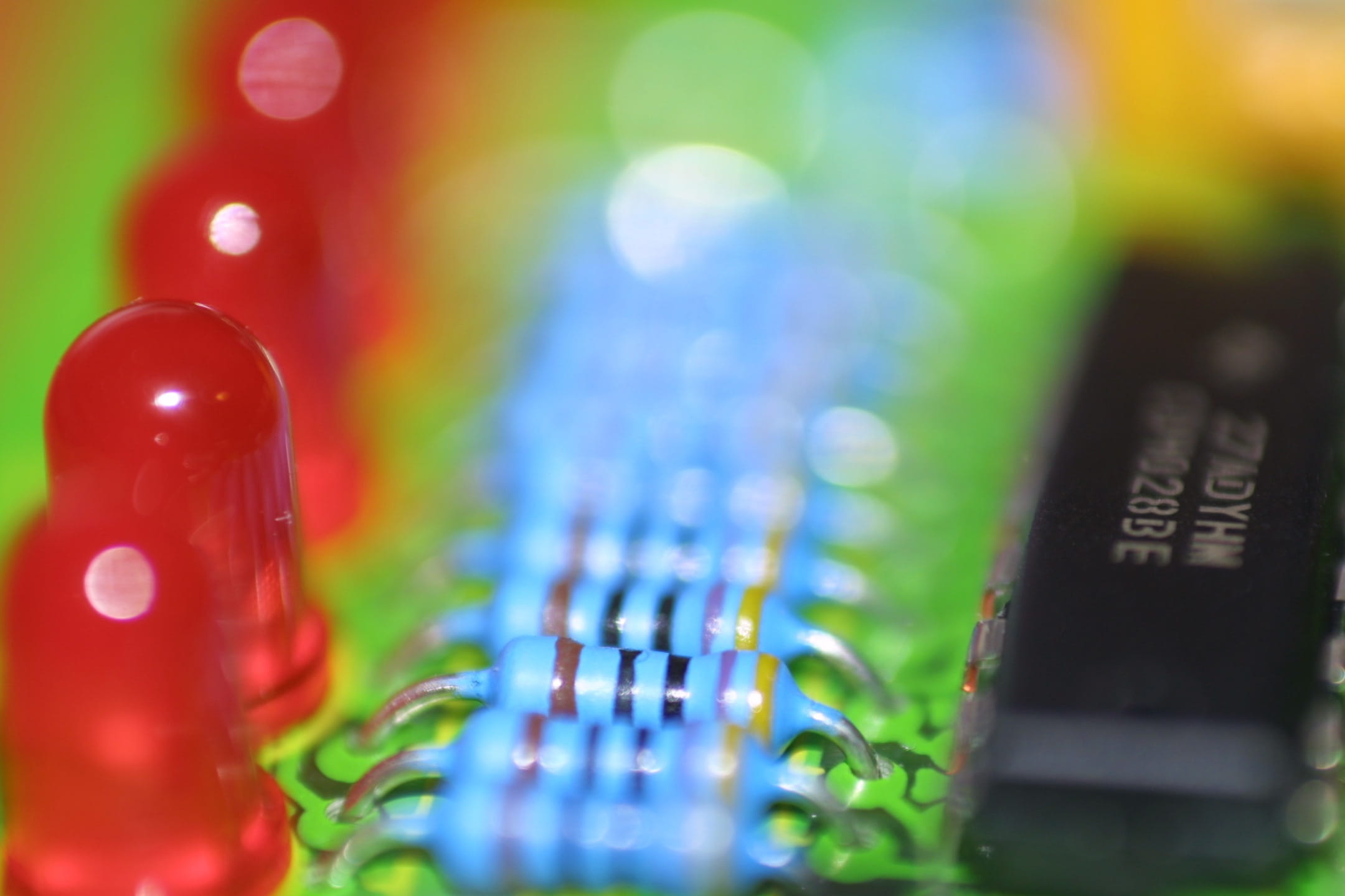 choice, Pcb, innovation, multi Colored, no people, resistors, print plate, computer equipment, studio shot, electronics industry, components, green Color, HD Wallpaper