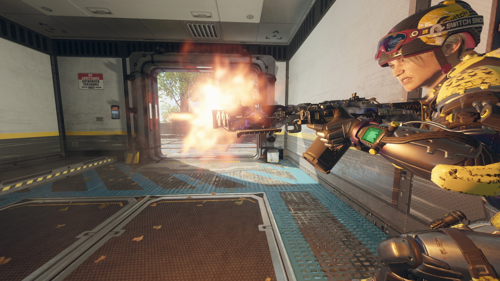 transportation, safety, sport, waist up, fire - natural phenomenon, clothing, adult, security, Call of Duty: Black Ops III, protection, standing, indoors, HD Wallpaper