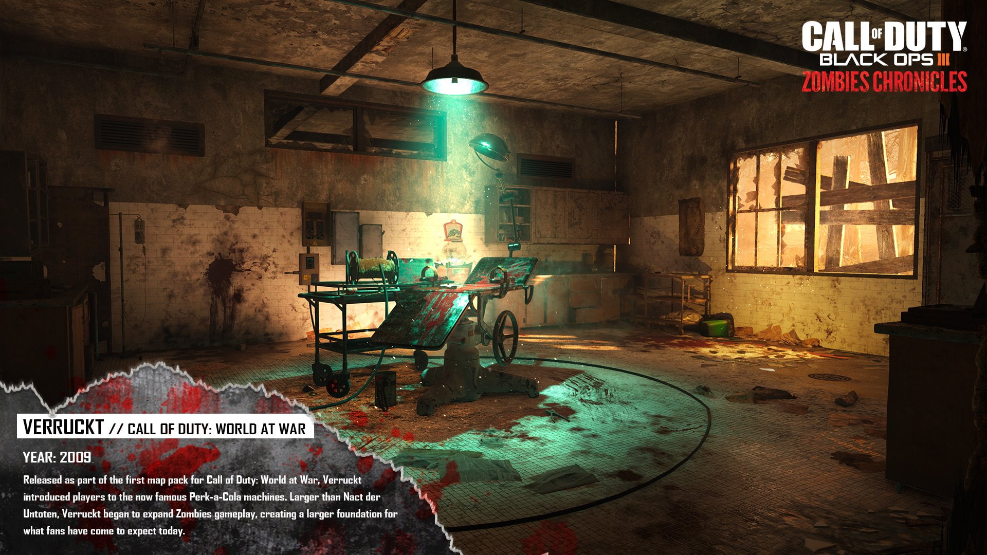 Call of Duty: Black Ops III, electric lamp, zombies, video games, old, window, indoors, damaged, PlayStation 4, ceiling, Xbox One, domestic room, no people, HD Wallpaper