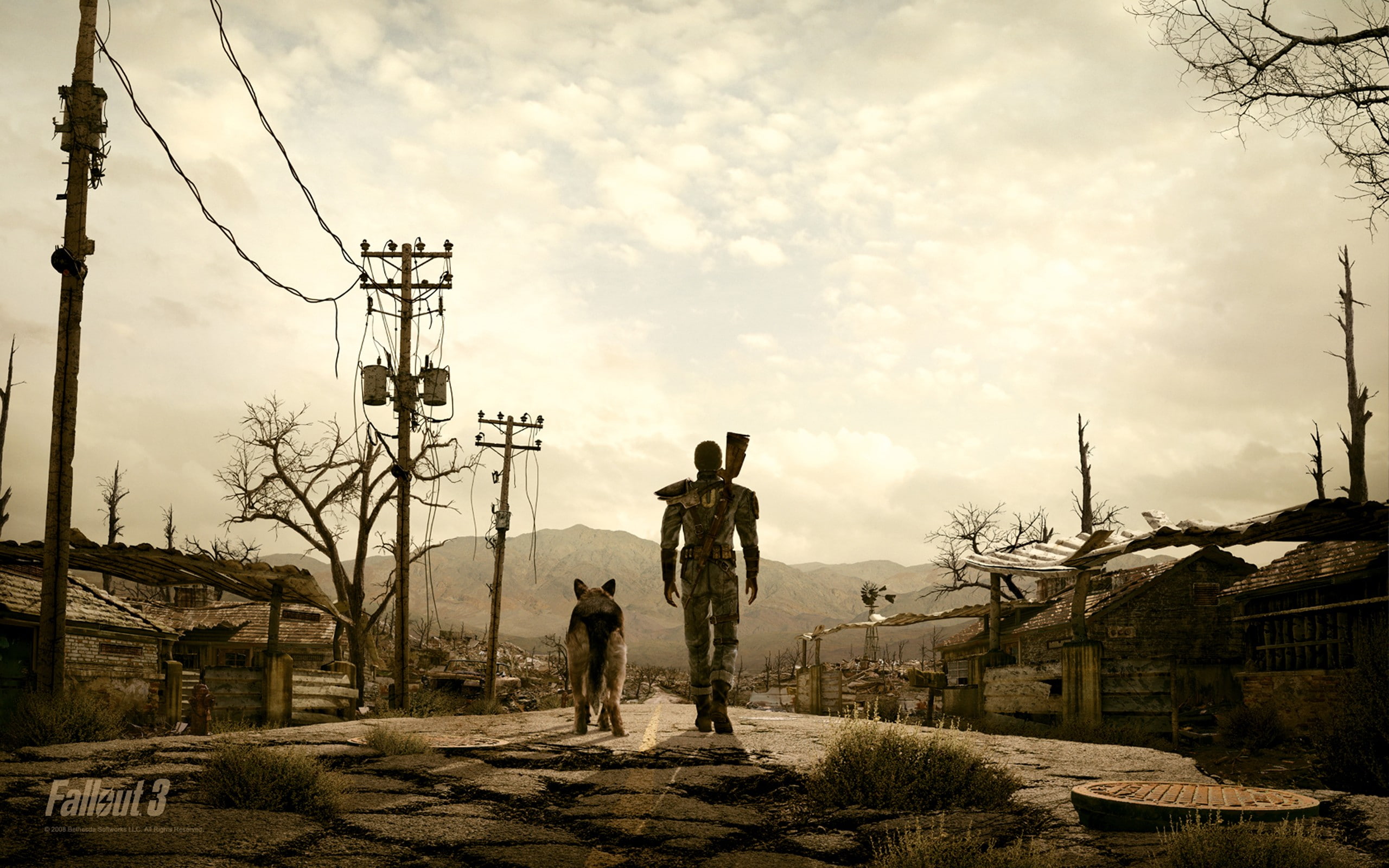 2K, Fallout 3, video games, Fallout, HD Wallpaper