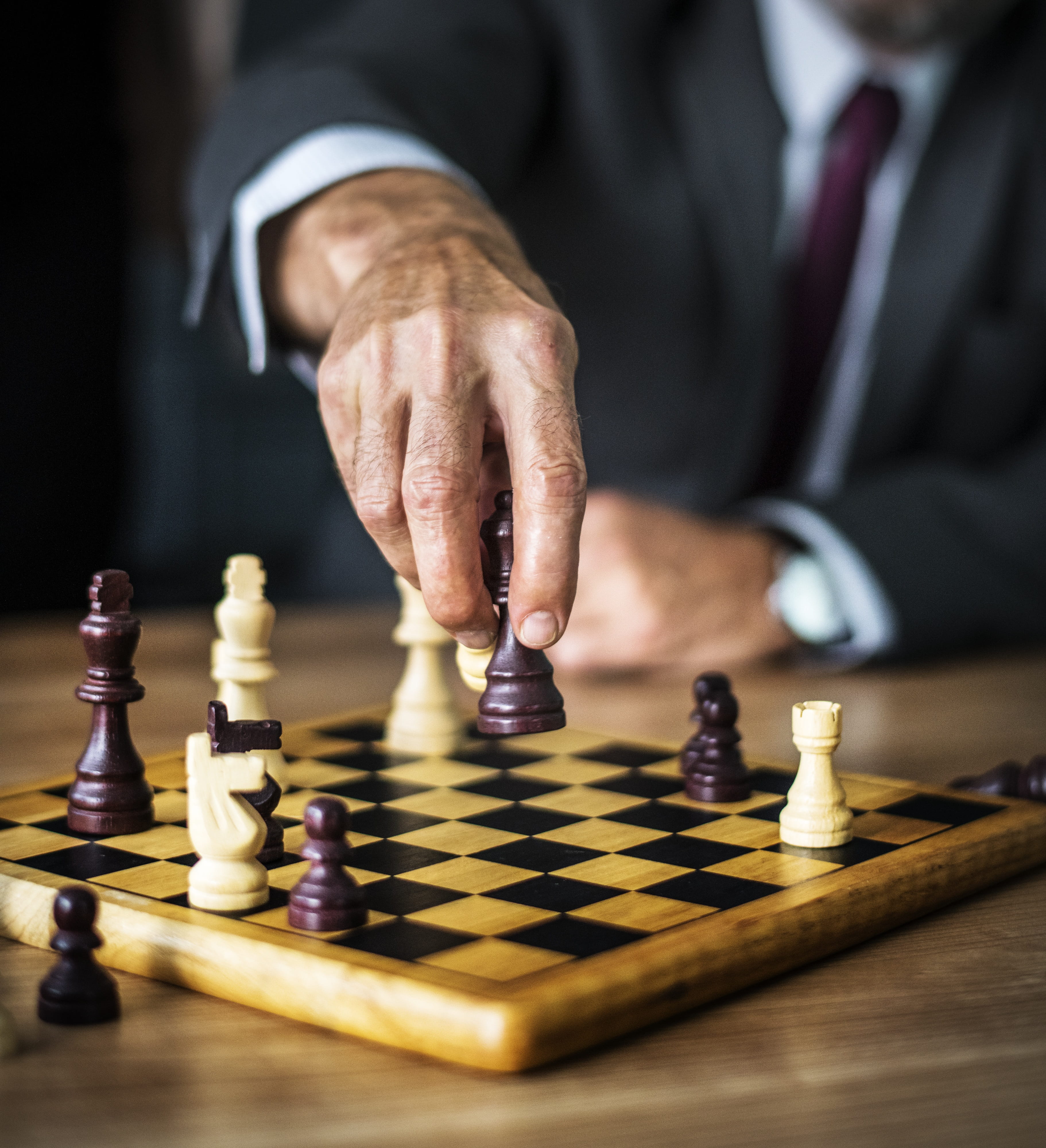 chess piece, planning, board, focus, leisure activity, battle, relaxation, business, human limb, one person, men, moving, 4K, knight, indoors, soldiers, Phone HD Wallpaper