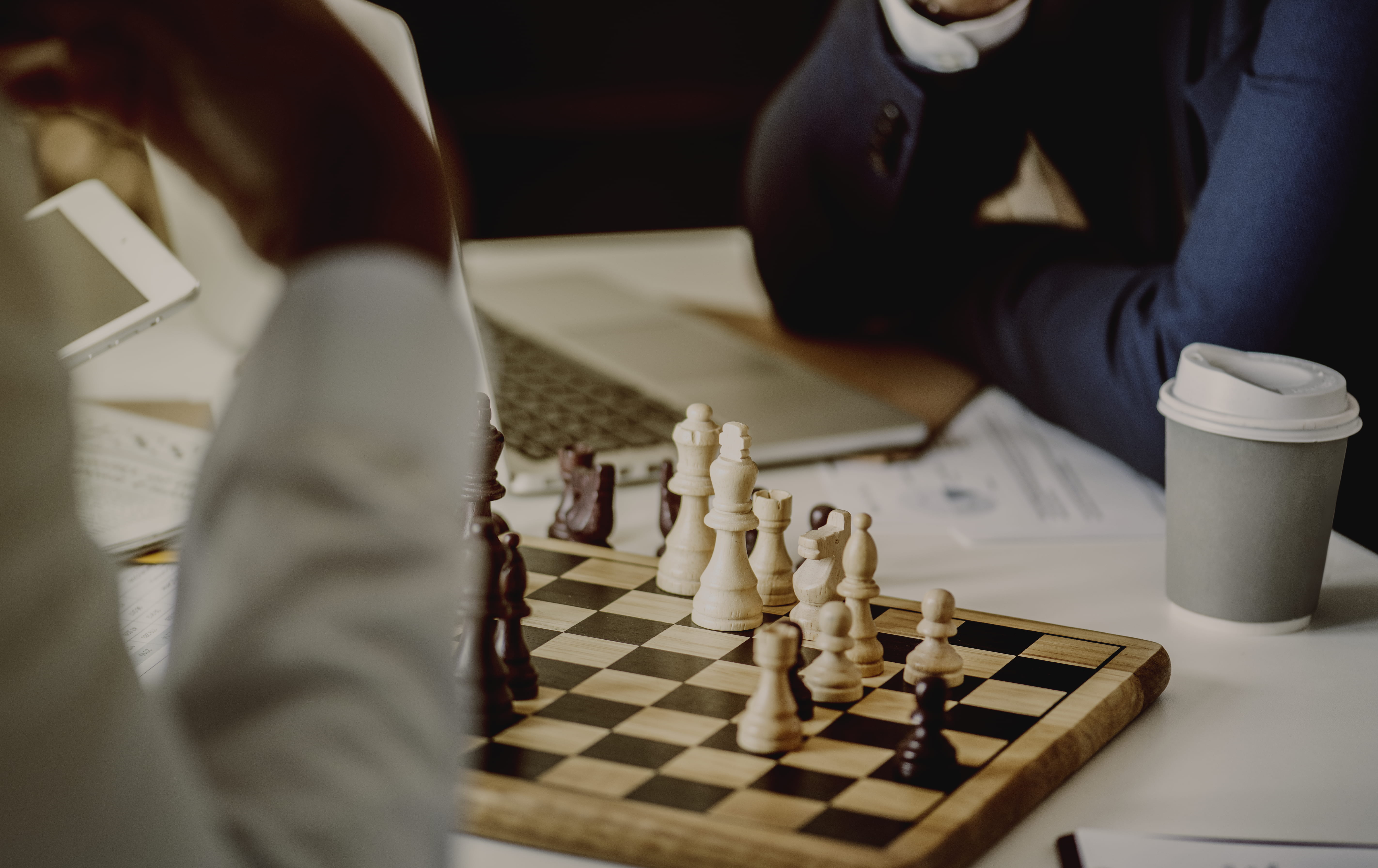 chess, shirts, game, white, long, planning, concentration, hand, indoors, arts culture and entertainment, contemplation, two people, intelligence, human body part, HD Wallpaper