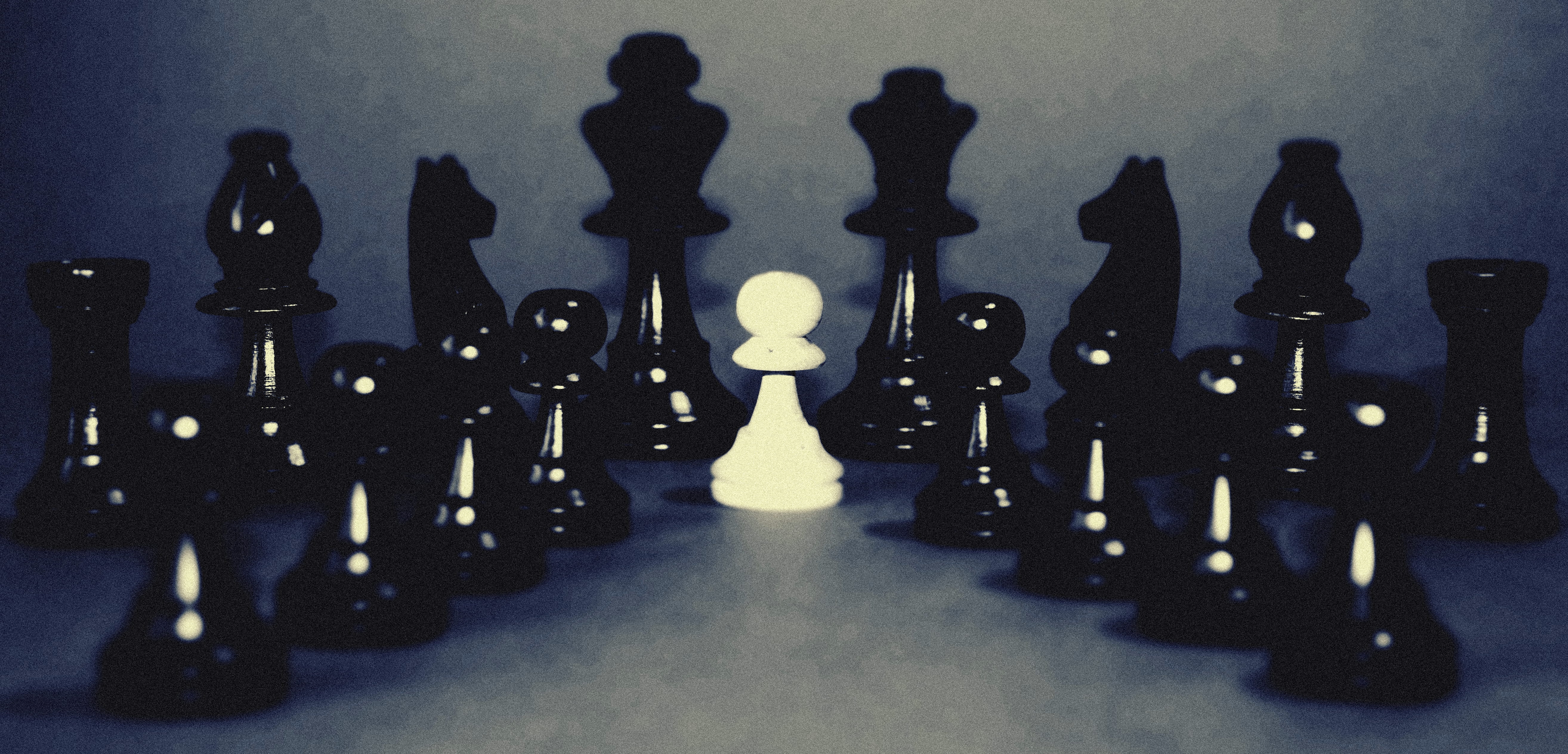 pawn, business, black color, chess pieces, teamwork, representation, leisure activity, chess, group of people, people, architecture, close -up, shadow, HD Wallpaper