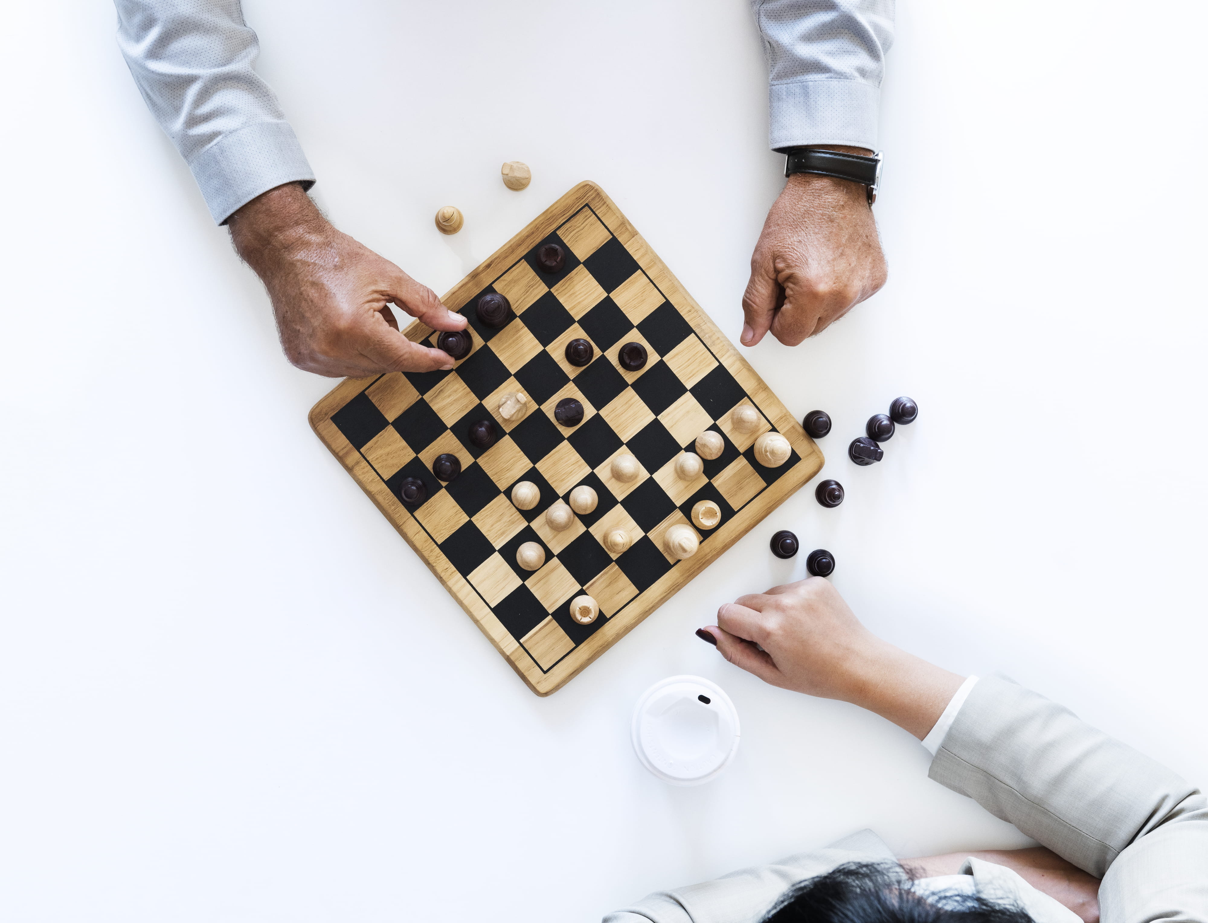 tactic, fun, board, leisure games, directly above, relaxation, high angle view, human hand, solution, studio shot, playing, hands, leisure, hand, intelligence, HD Wallpaper
