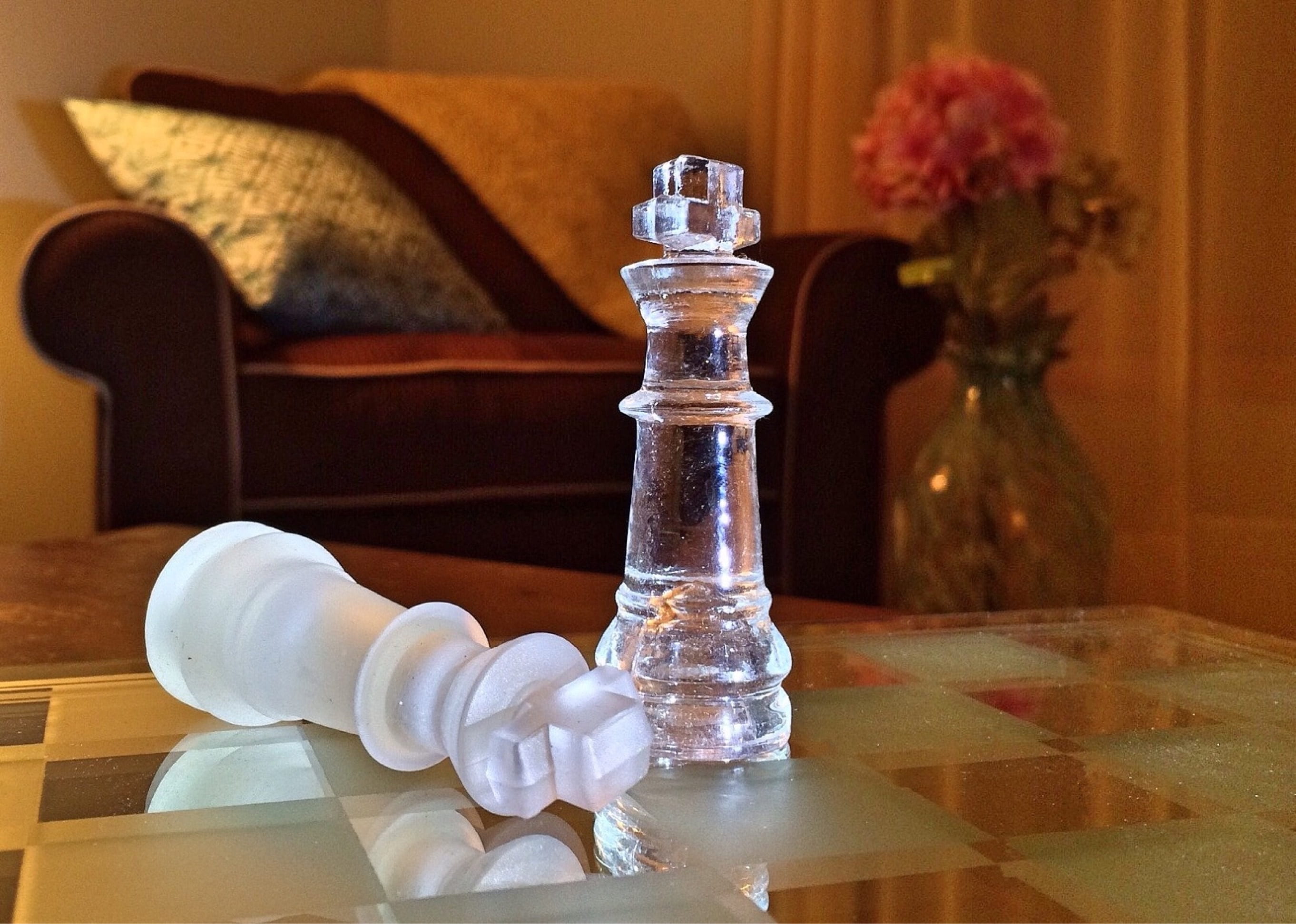 strategy, rook, no people, game, arts culture and entertainment, board game, chess board, still life, pieces, victory, glass - material, glass, play, home interior, HD Wallpaper
