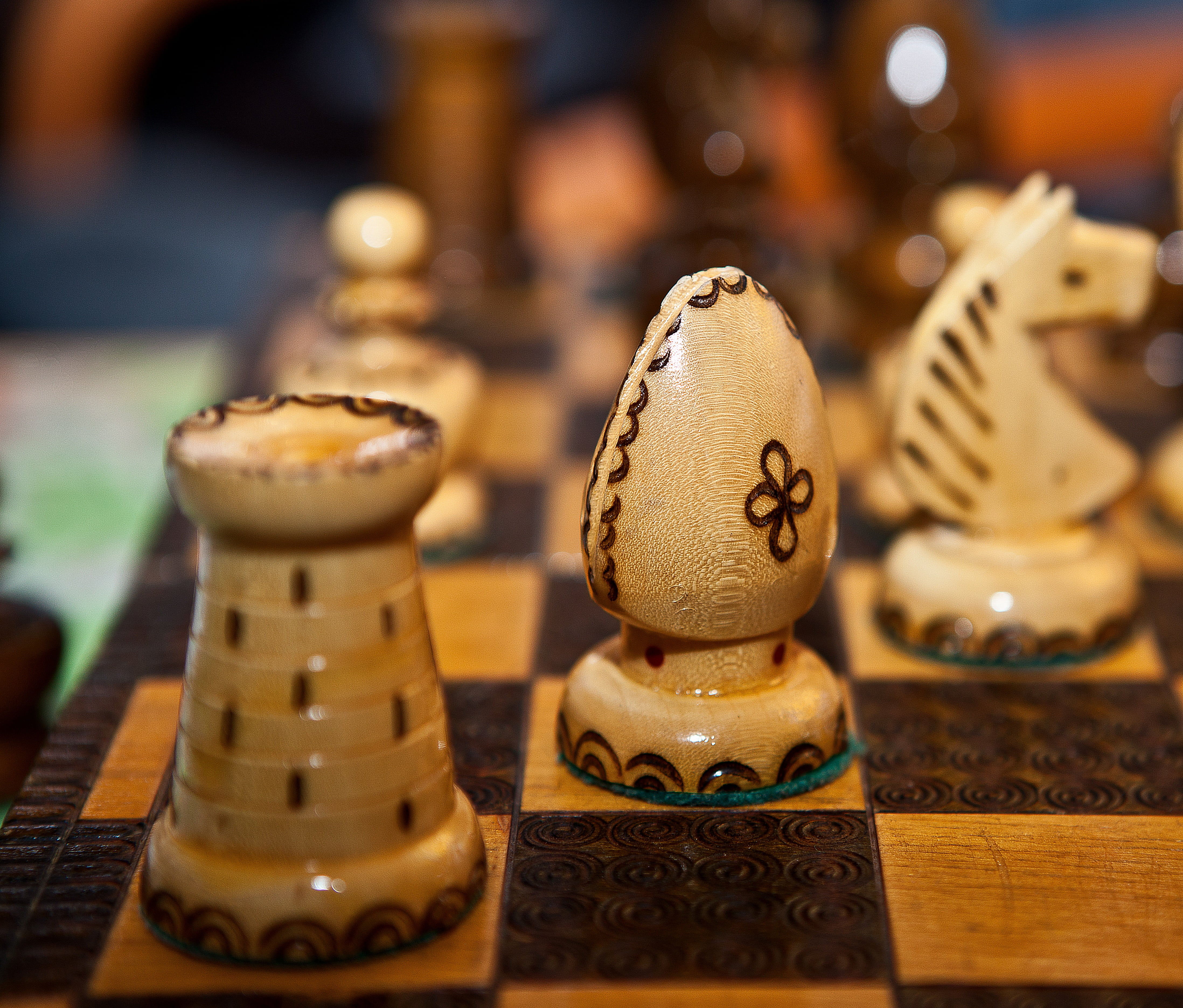 indoors, laufer, board game, selective focus, checkerboard, close-up, still life, the royal game, pawn, craft, wood - material, pattern, the strategy, no people, HD Wallpaper