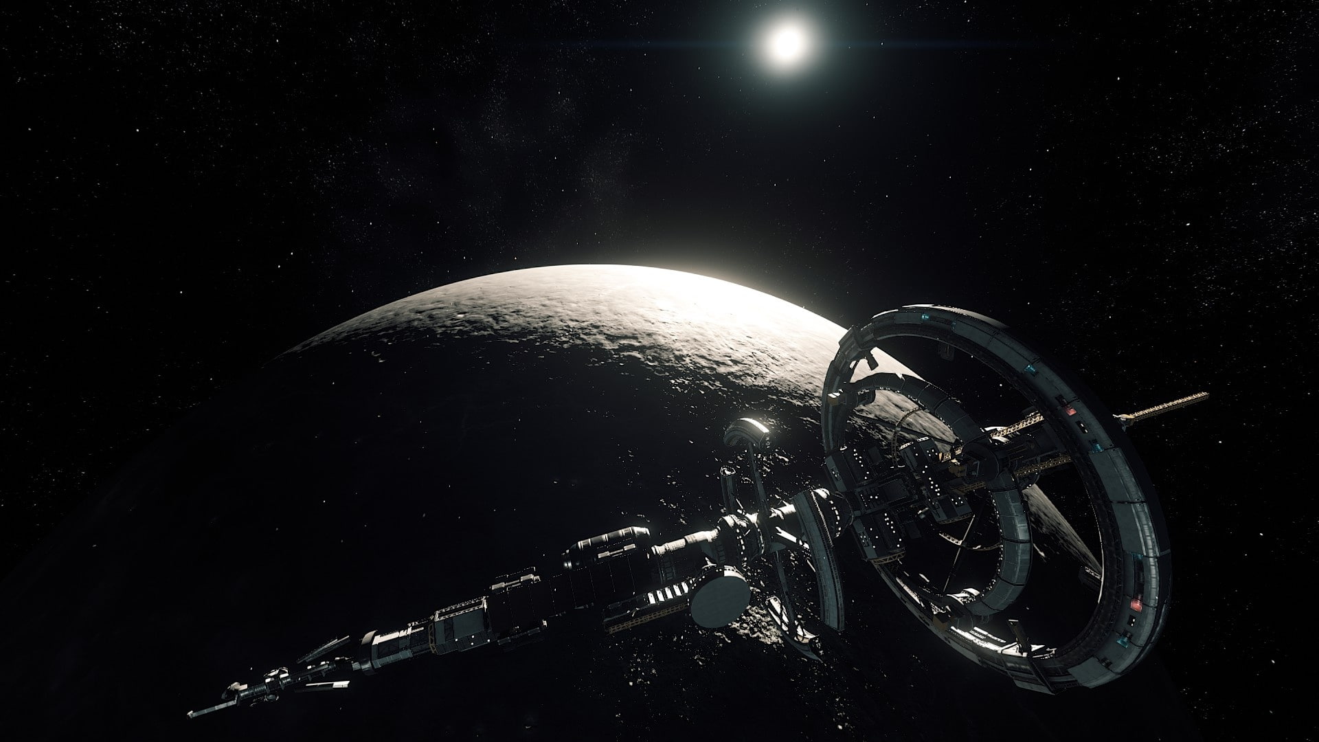 space, ship, tactical, futuristic, startegy, 1080P, star, sci-fi, science, shooter, citizen, spaceship, game, fighting, action, technics, fps, simulator, HD Wallpaper