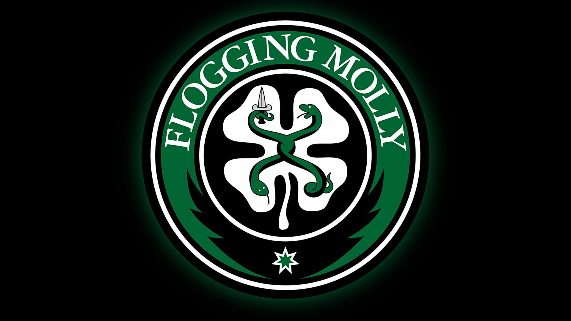 folk, flogging, molly, rock, 1080P, celtic, logo, punk, HD Wallpaper
