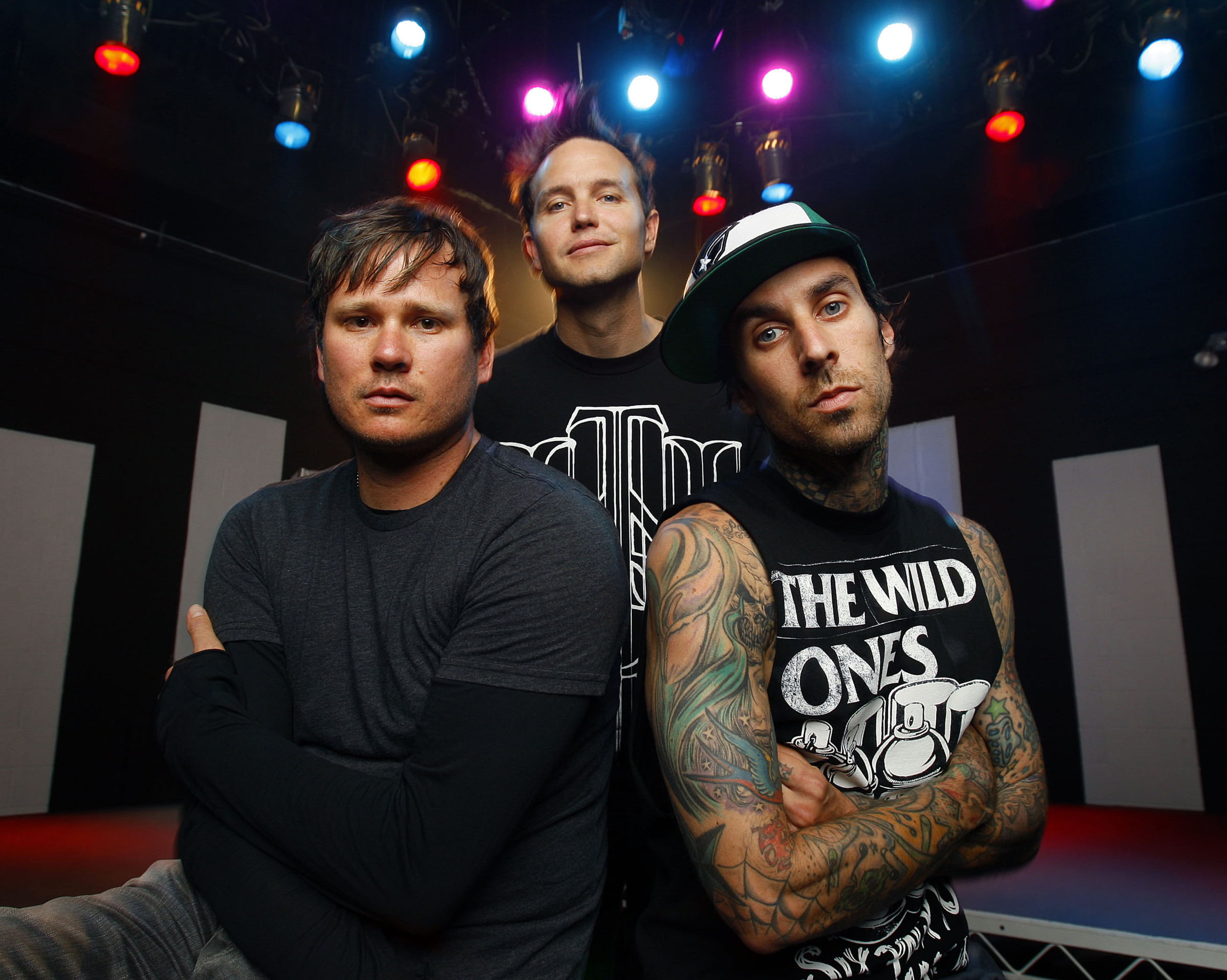 adult, tattoo, Hoppus, Travis, mid adult, lifestyles, standing, casual clothing, young men, Mark, confidence, waist up, nightlife, attitude, Thomas, leisure activity, HD Wallpaper