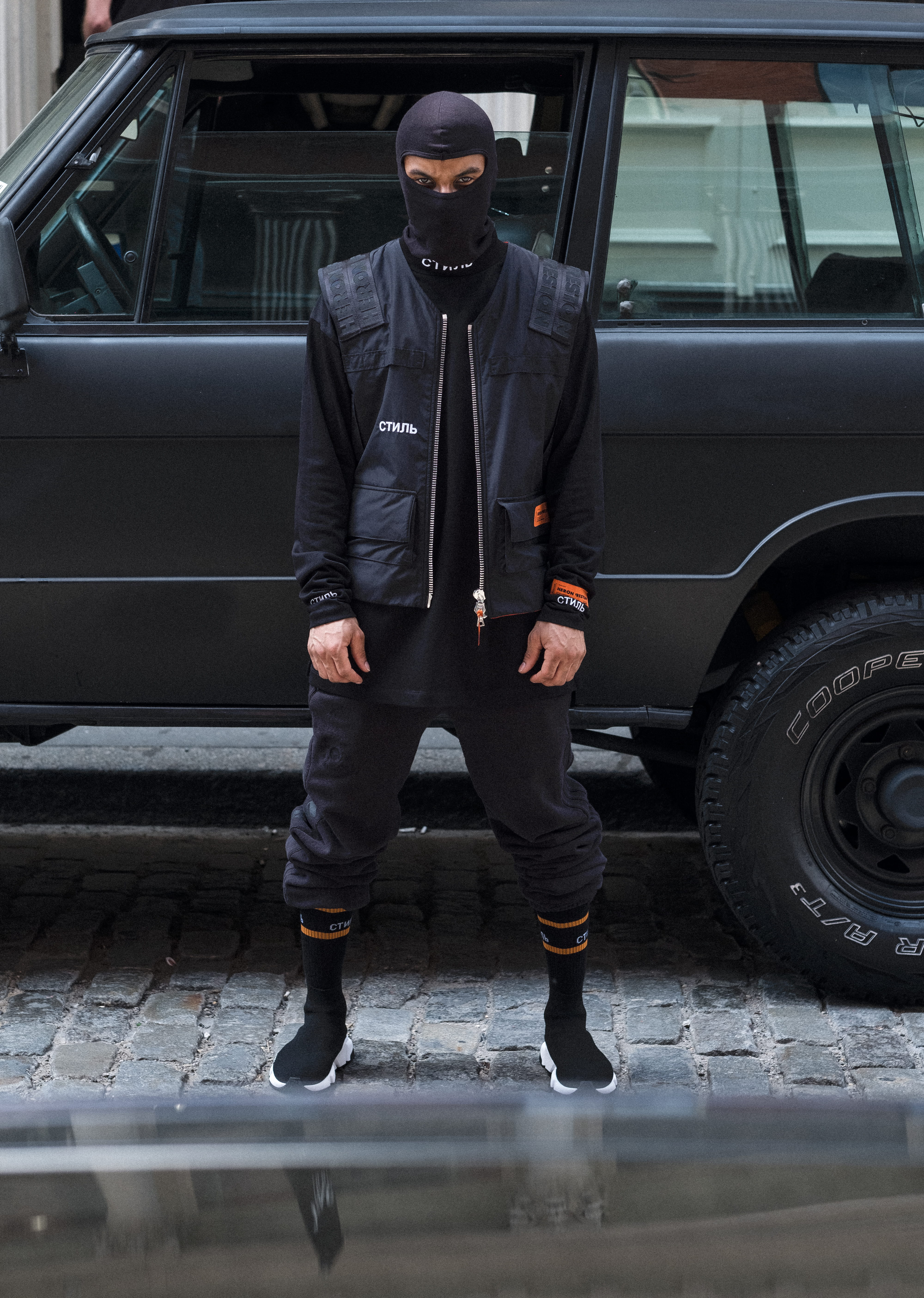 transportation, style, rain, hypebeast, land vehicle, street style, males, leather, motor vehicle, street wear, real people, men, person, wearing, front view, Phone HD Wallpaper