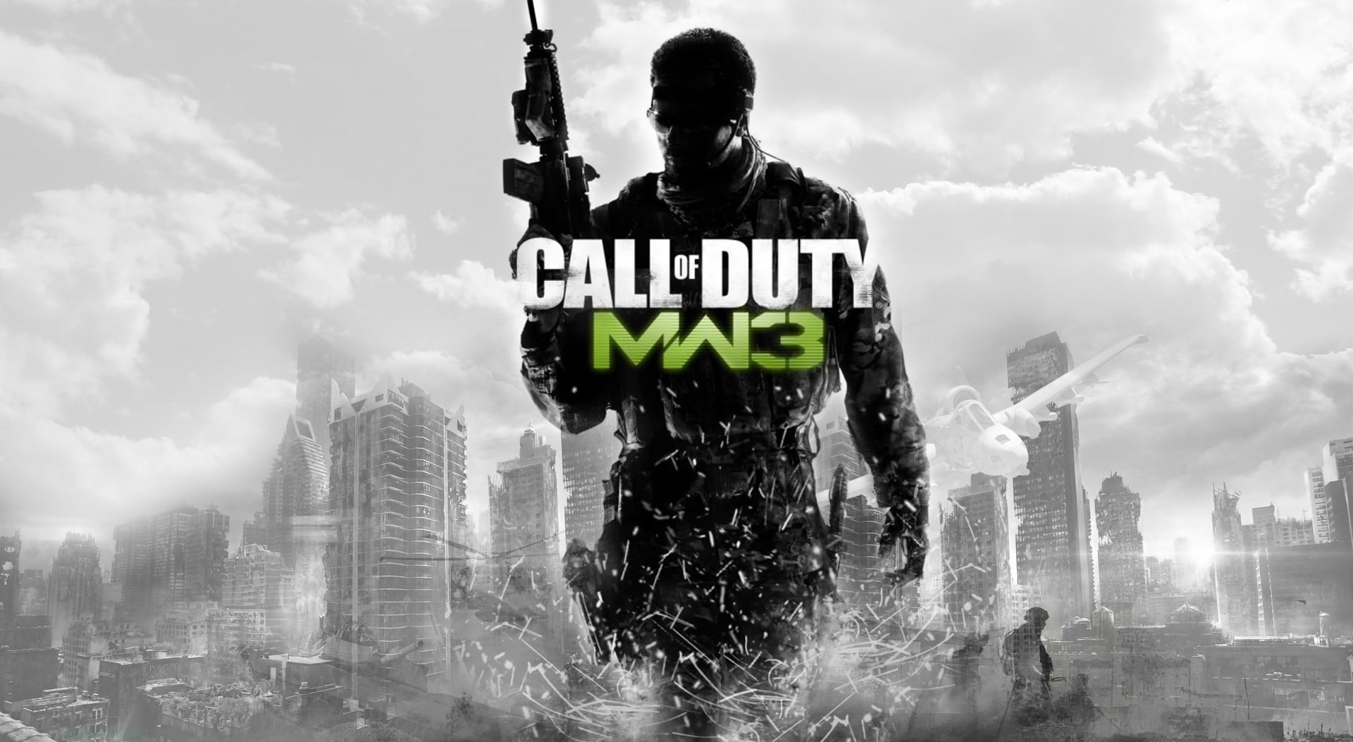 city, call of duty modern warfare 3, digital composite, building exterior, cloud - sky, standing, Games, modern, rear view, mw3, outdoors, building, video game, HD Wallpaper