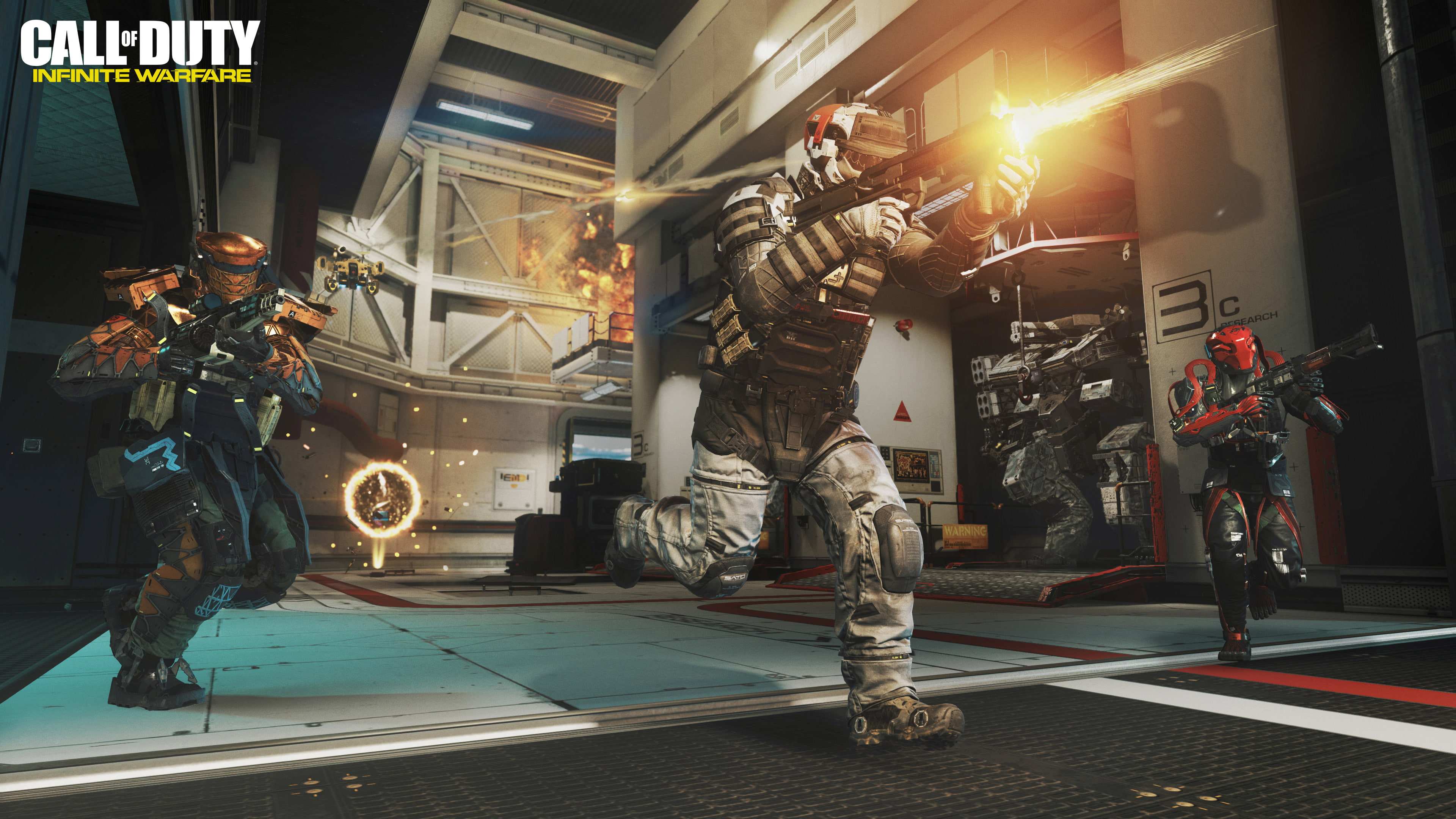 4K, Multiplayer, 4K, Infinite Warfare, Call of Duty, HD Wallpaper