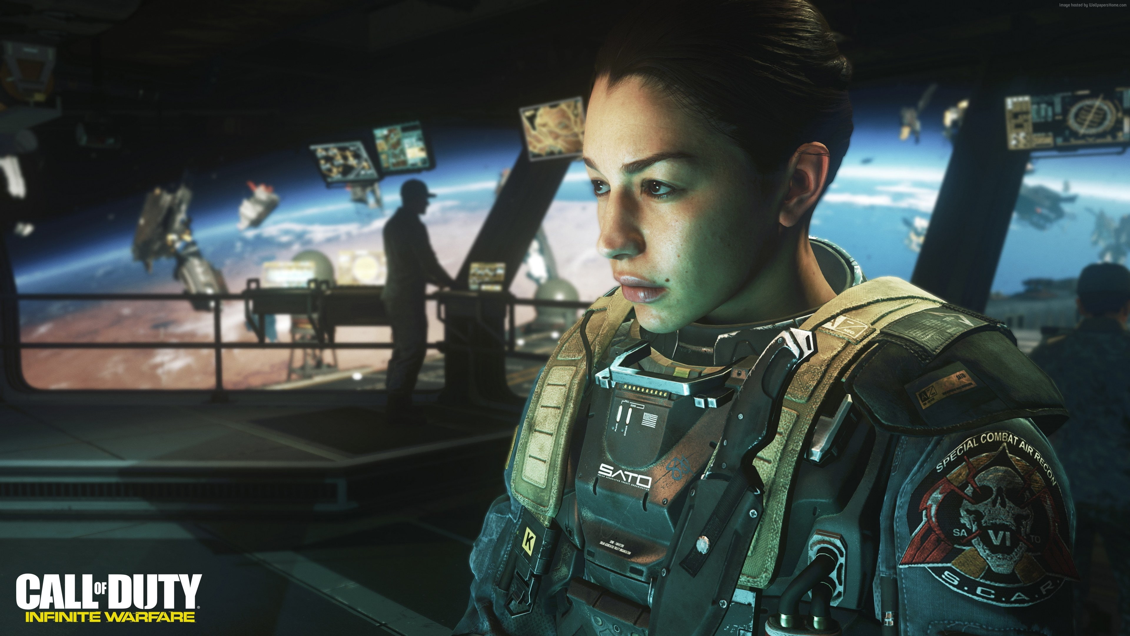 Call of Duty: Infinite Warfare, PS 4, PC, Xbox One, shooter, 4K, HD Wallpaper