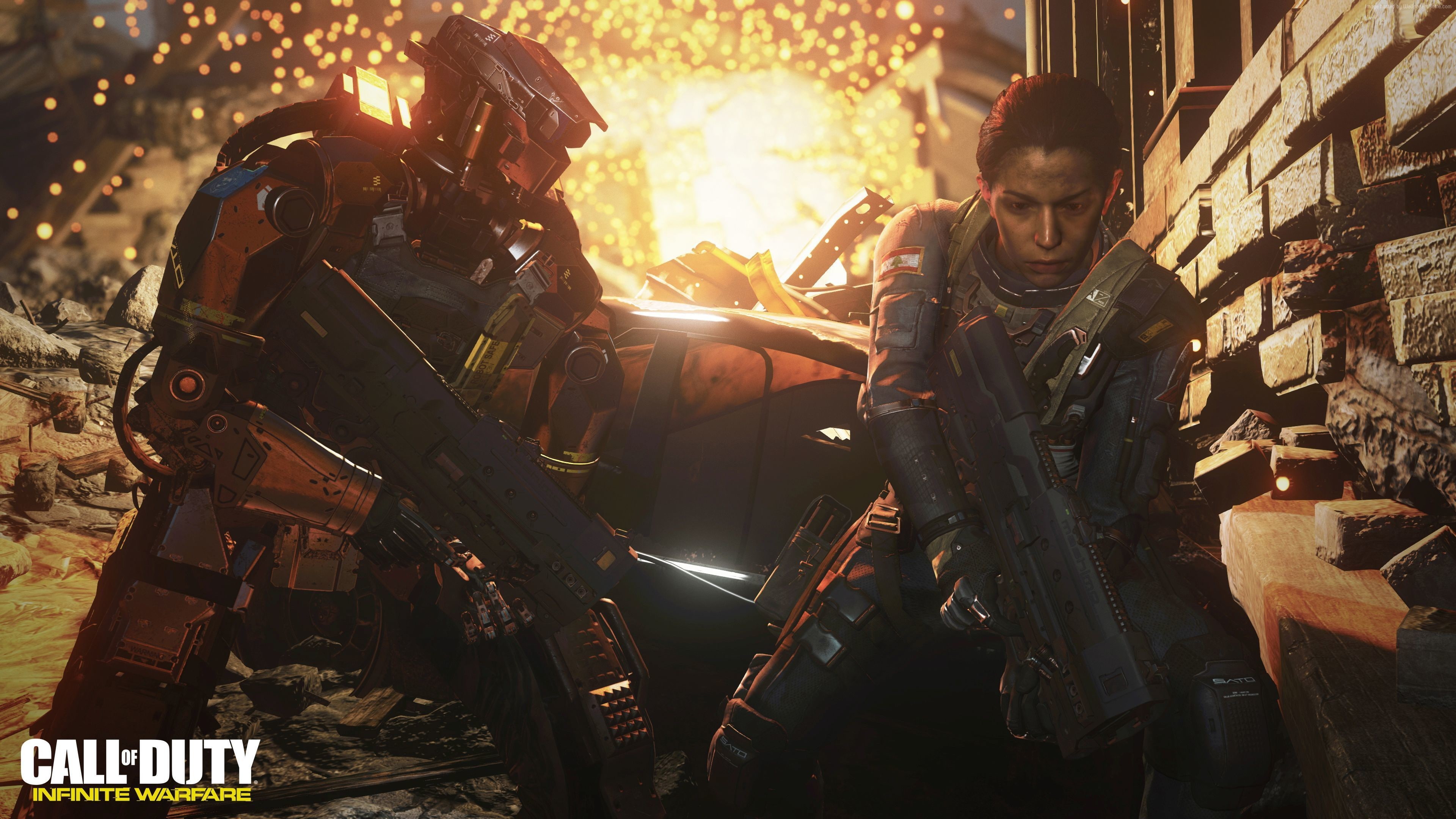 4K, shooter, Xbox One, Call of Duty: Infinite Warfare, PC, PS 4, HD Wallpaper