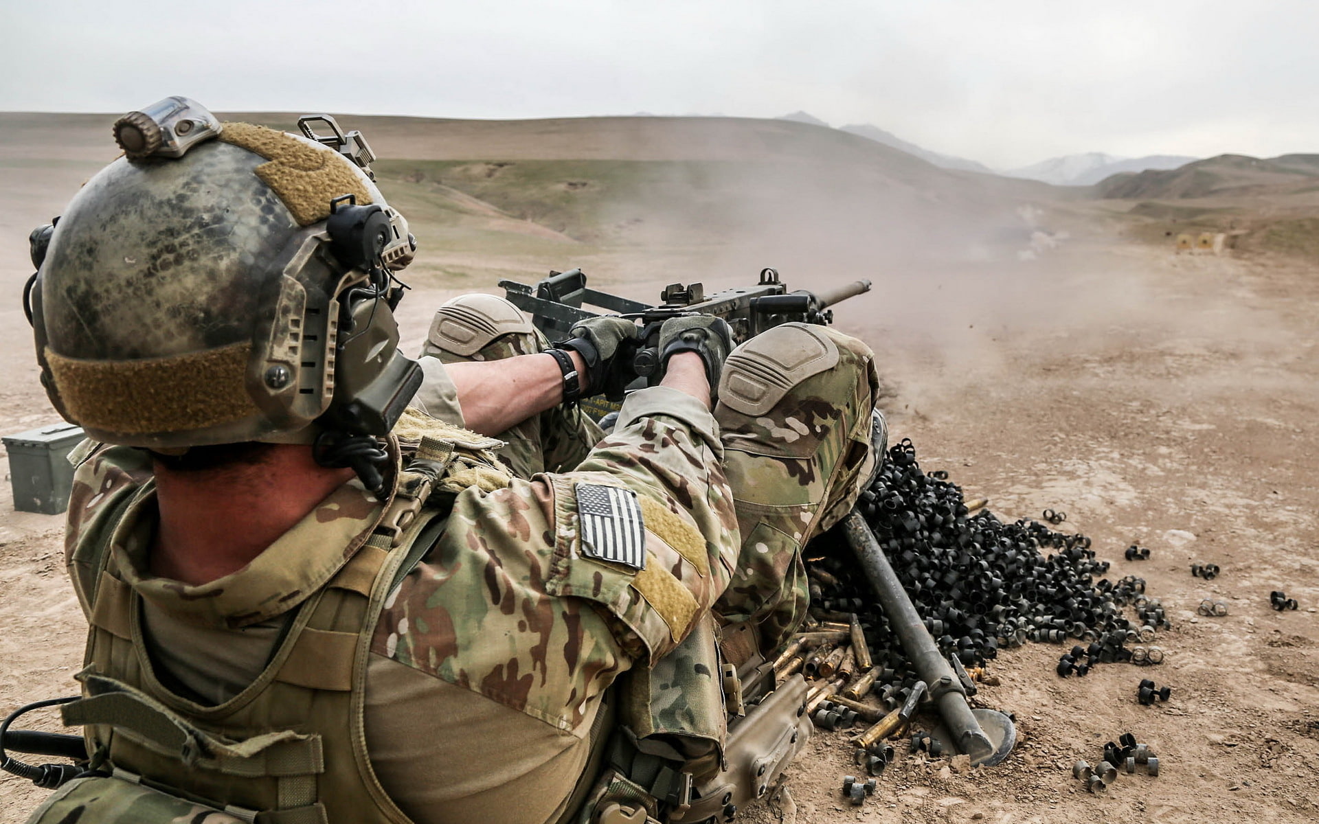 United States Spec Ops, machine gun, 1080P, Afghanistan, HD Wallpaper