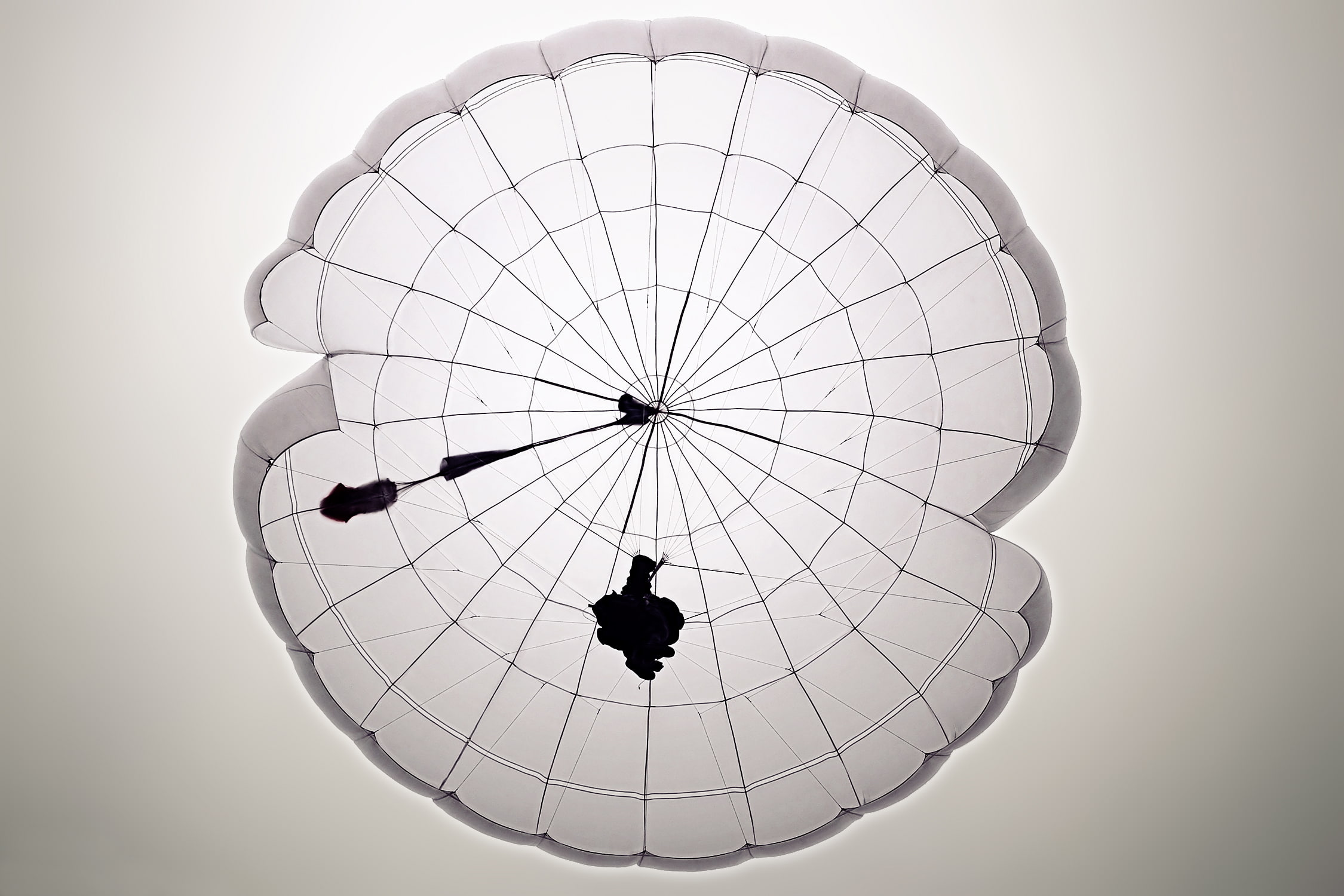 skydivers, landing, guards, the dome, the sky, Marines, 1080P, soldiers, 137th, walllpaper., polygon, paratroopers, art, Russia, paratrooper, shelf, exercises, HD Wallpaper