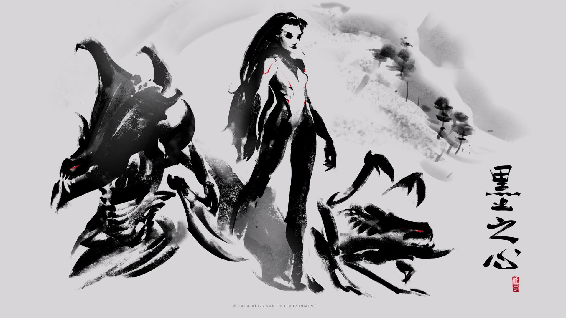 1080P, StarCraft, Zerg, hydralisk, painting, zergling, Kerrigan, HD Wallpaper