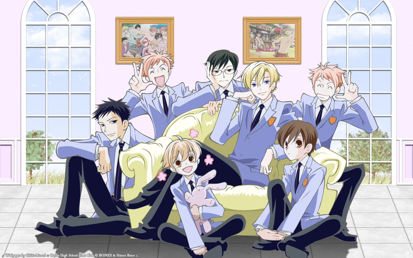720P, host, ouran, high, club, school, HD Wallpaper