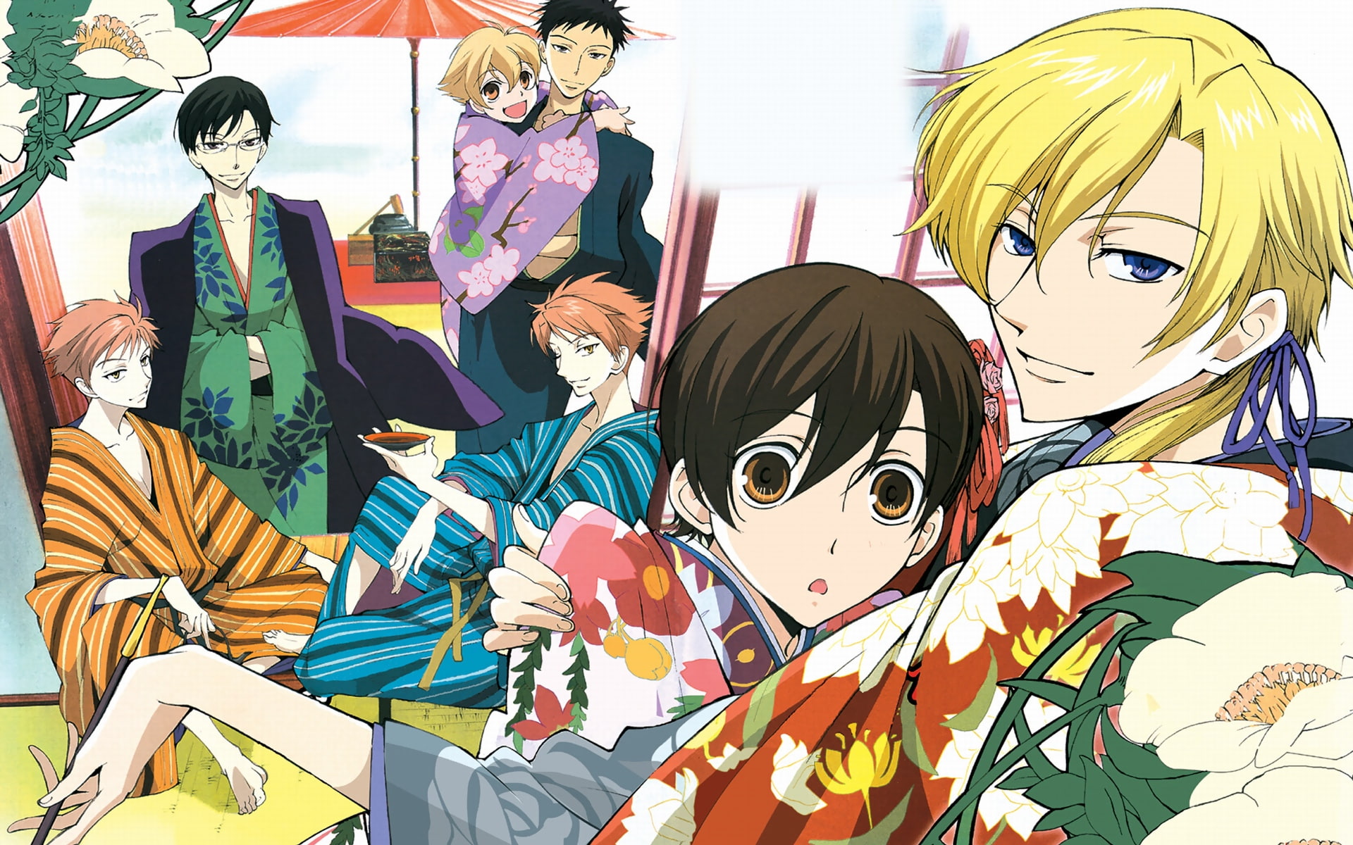 club, 1080P, school, host, ouran, high, HD Wallpaper