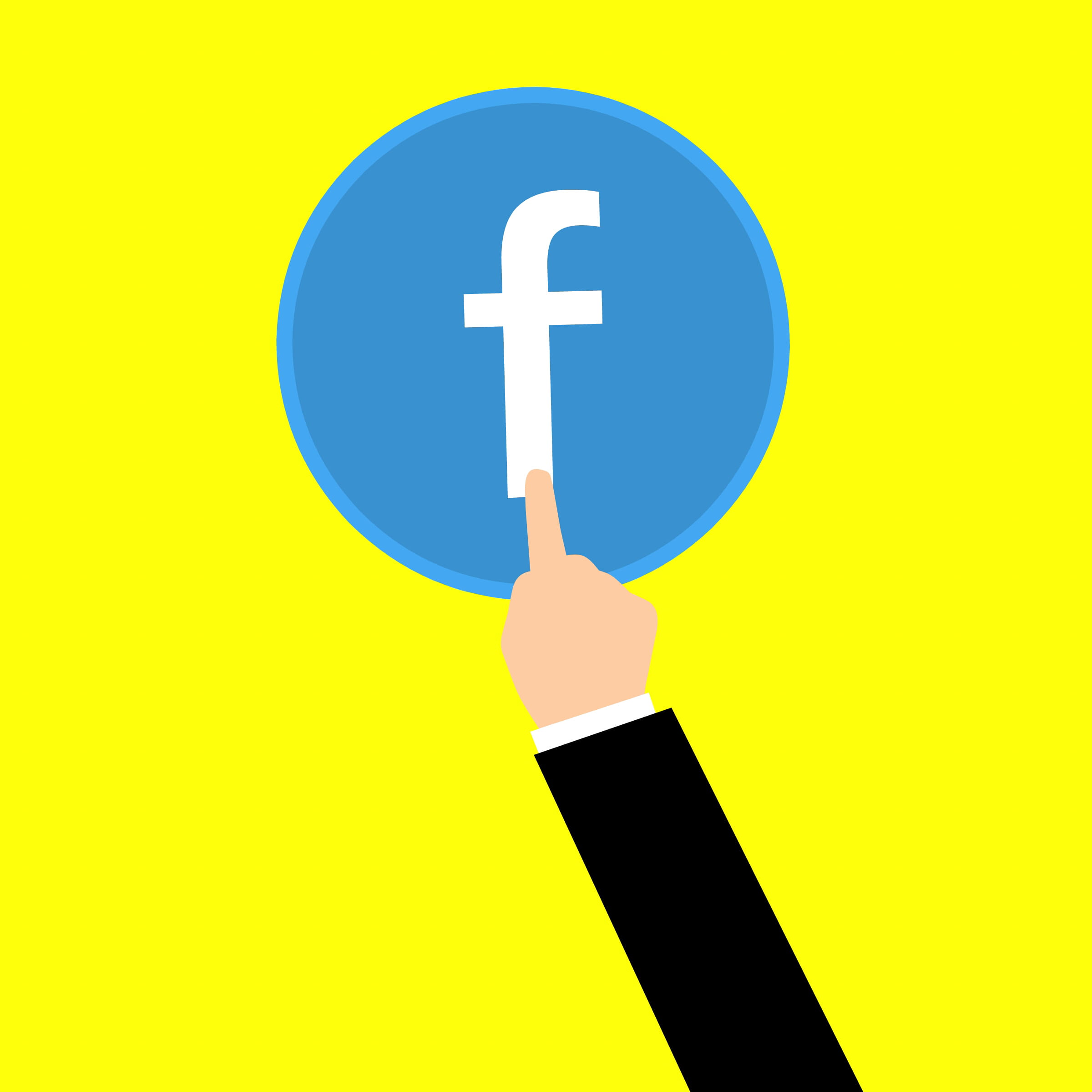 sign, colored background, yellow, editorial, blue, warning symbol, profile, share, account, upload, digital, studio shot, care, signing, technology, 1080P, Phone HD Wallpaper