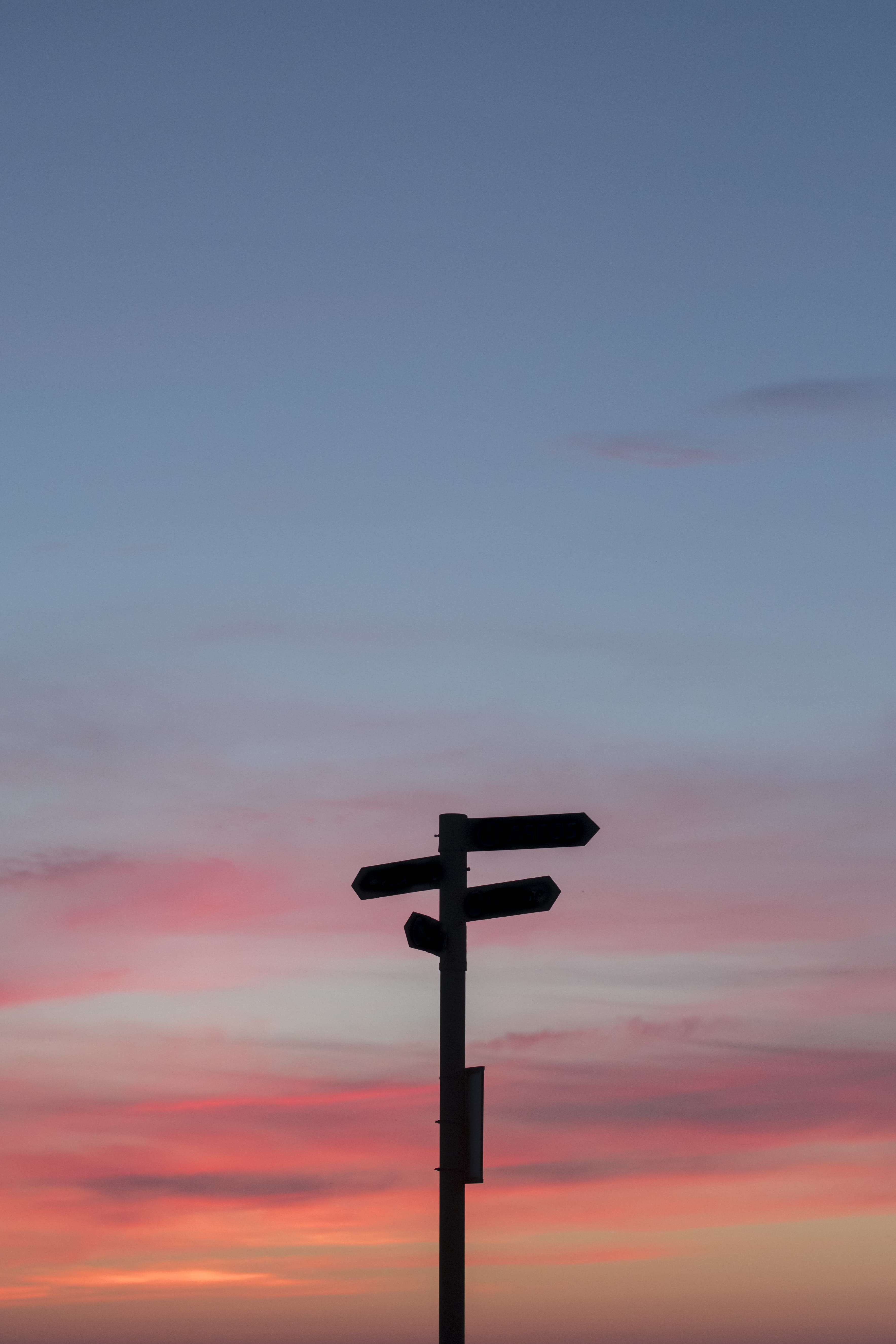 road trip, religion, background, road, blue, story, sign, easter, direction, golden, solution, 5K, arrow, sunset, crucifix, sunrise, instagram, opportunity, Phone HD Wallpaper