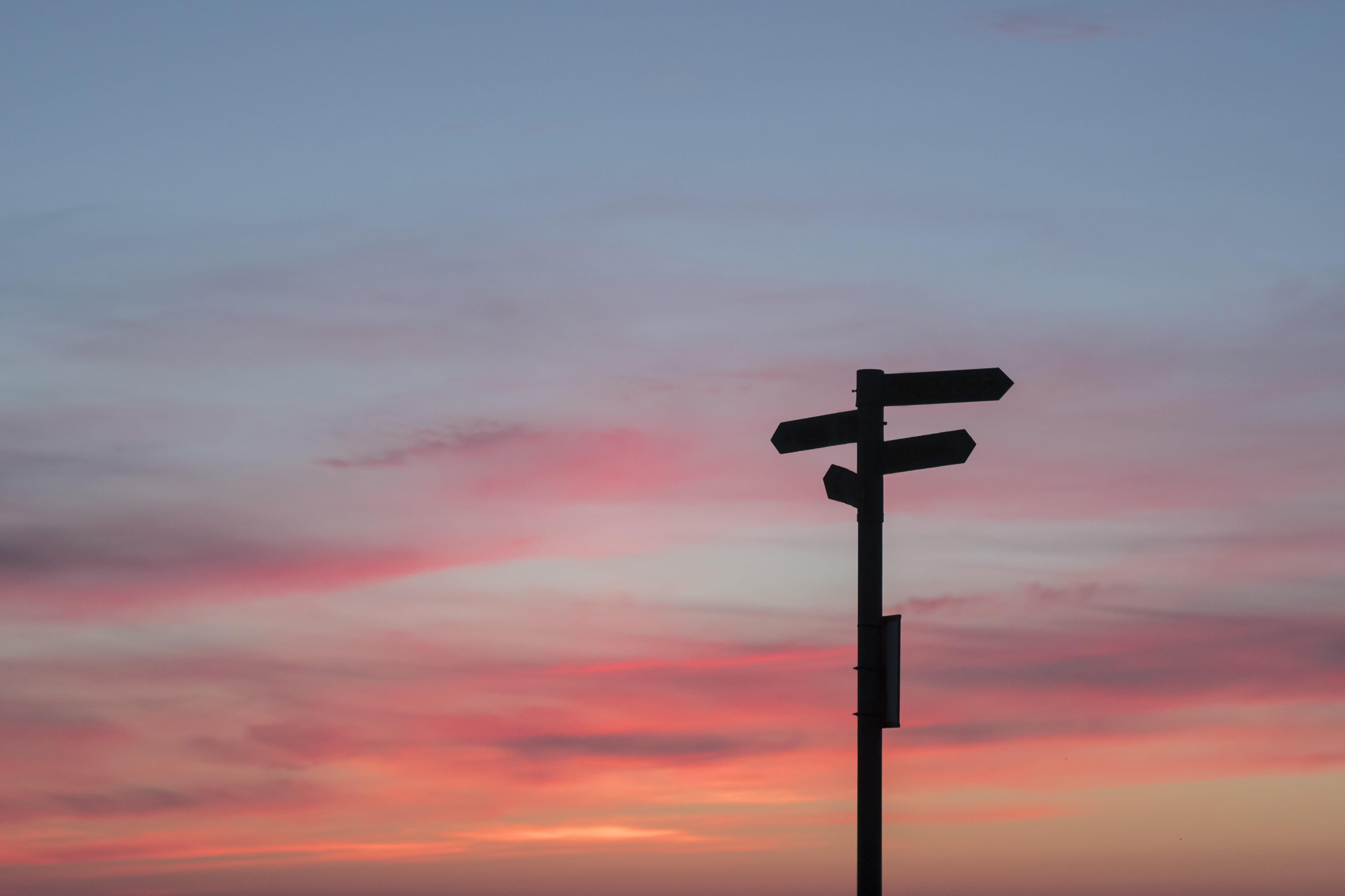 silhouette, cloud - Sky, background, sky, sign, 5K, spirituality, religion, travel, sunrise, suggestion, route, hint, backgrounds, golden, christianity, HD Wallpaper