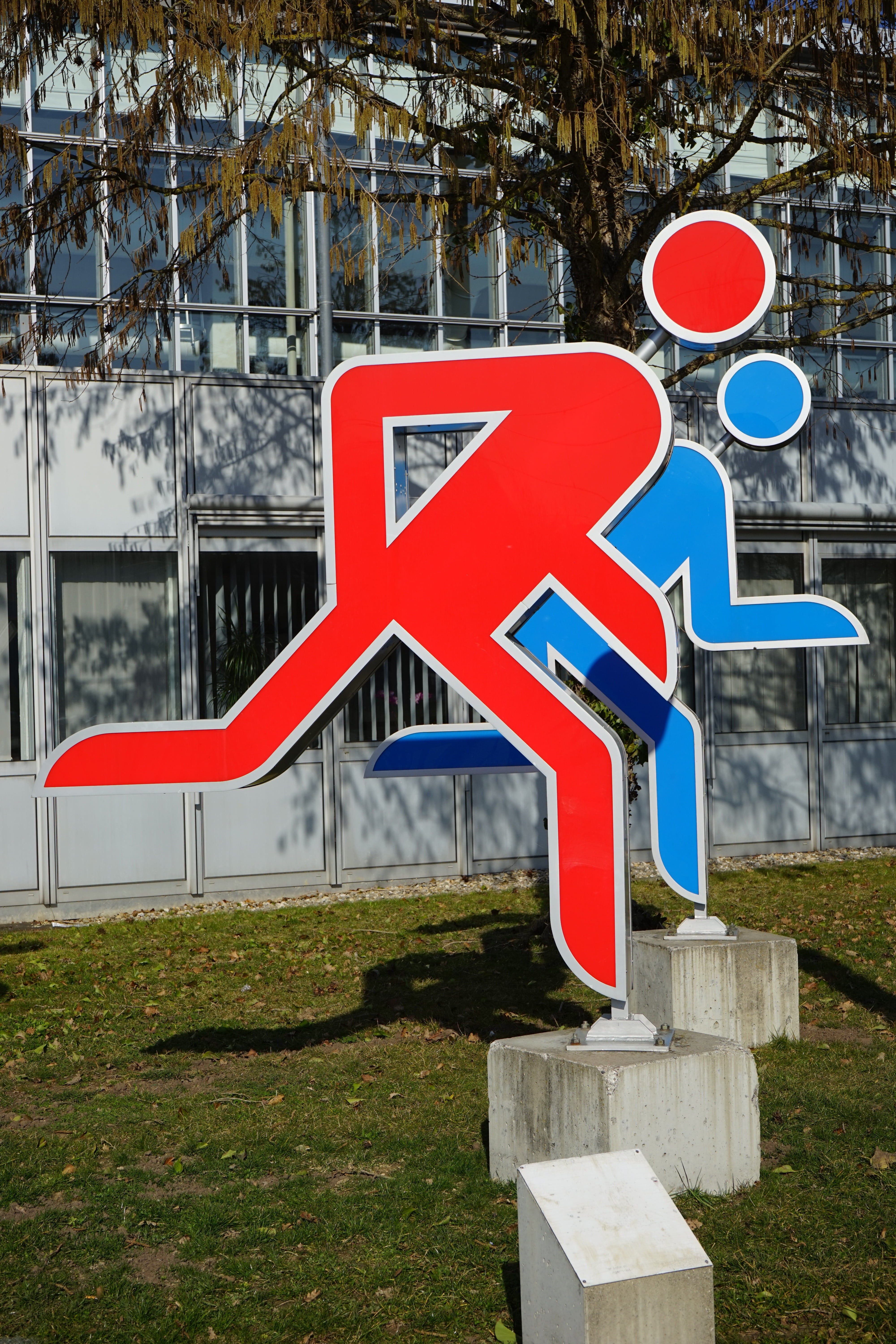 day, sprint, nature, symbol, arrow symbol, abstract, communication, jog, built structure, shape, figures, guidance, city, red, suggestion, bless you, outdoors, Phone HD Wallpaper