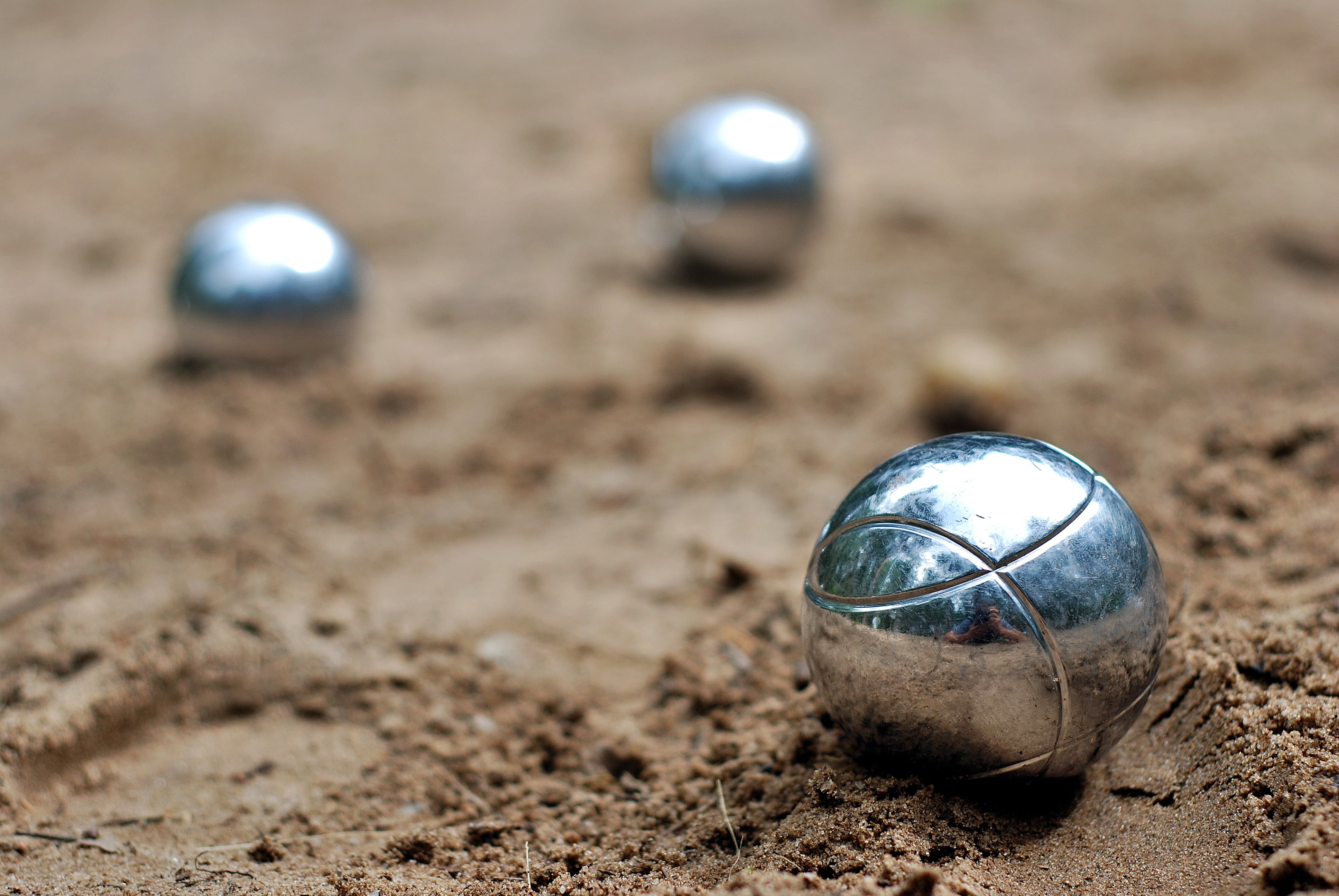 leisure activity, team sport, soil, macro, in the foreground, silver colored, walls, the first plan, golf ball, shiny, entertainment, the gameplay, gray, HD Wallpaper