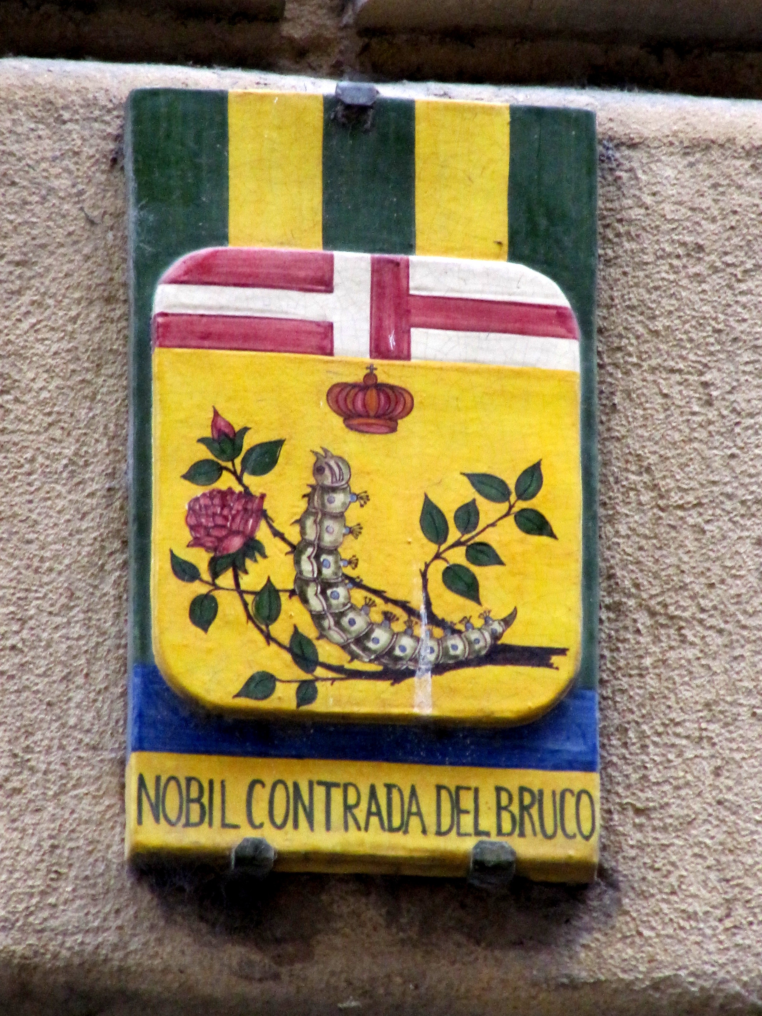 multi colored, creativity, sign, district, siena, communication, yellow, western script, close-up, text, no people, representation, 2K, day, wall - building feature, Phone HD Wallpaper