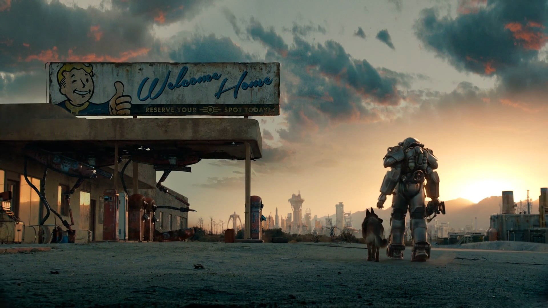 1080P, nuclear, Fallout 4, video games, apocalyptic, Brotherhood of Steel, Fallout, Bethesda Softworks, armor, HD Wallpaper