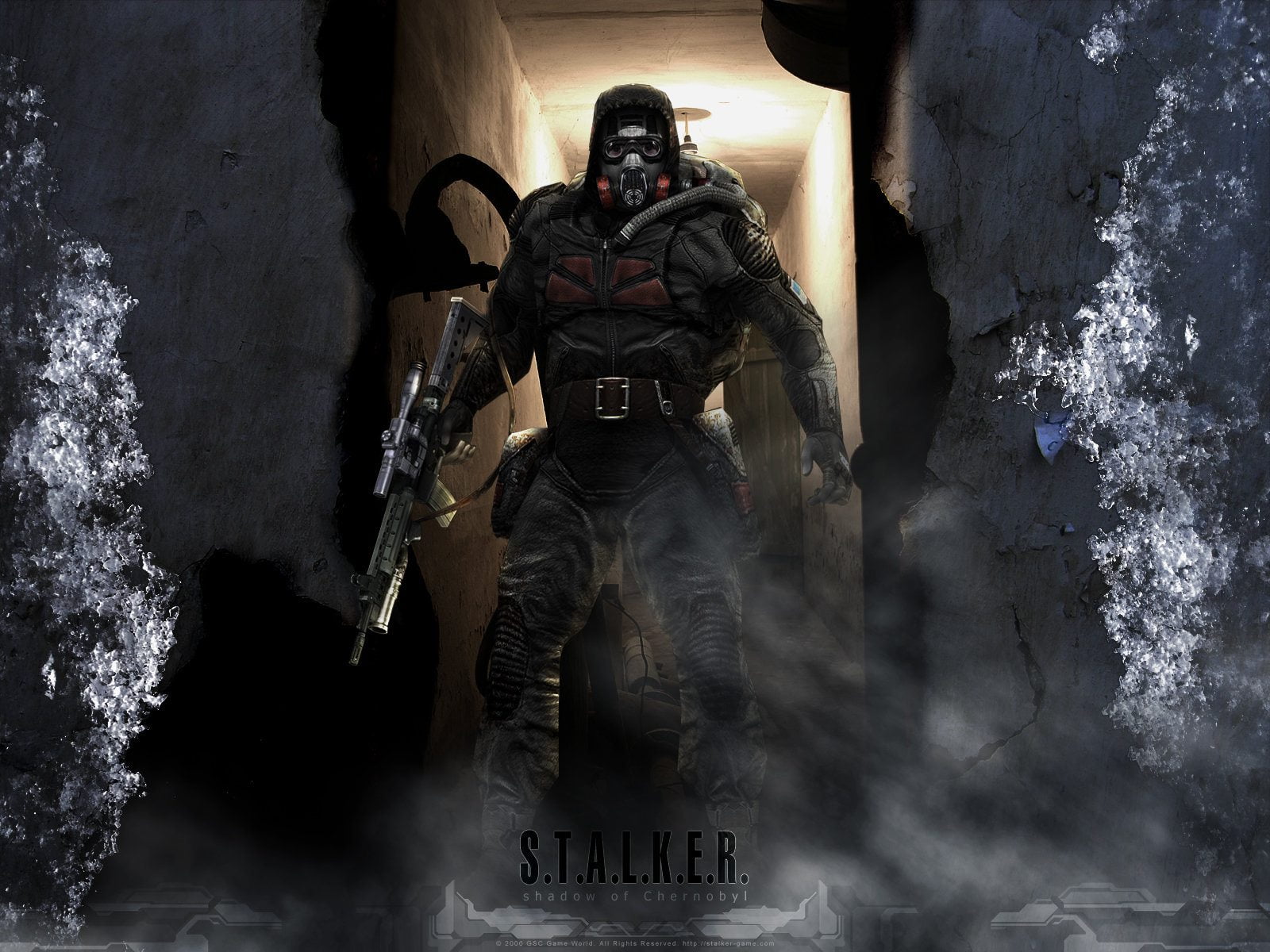 spooky, architecture, power, aggression, monster - Fictional Character, video Game, hell, special forces, nature, smoke - physical structure, gas mask, HD Wallpaper