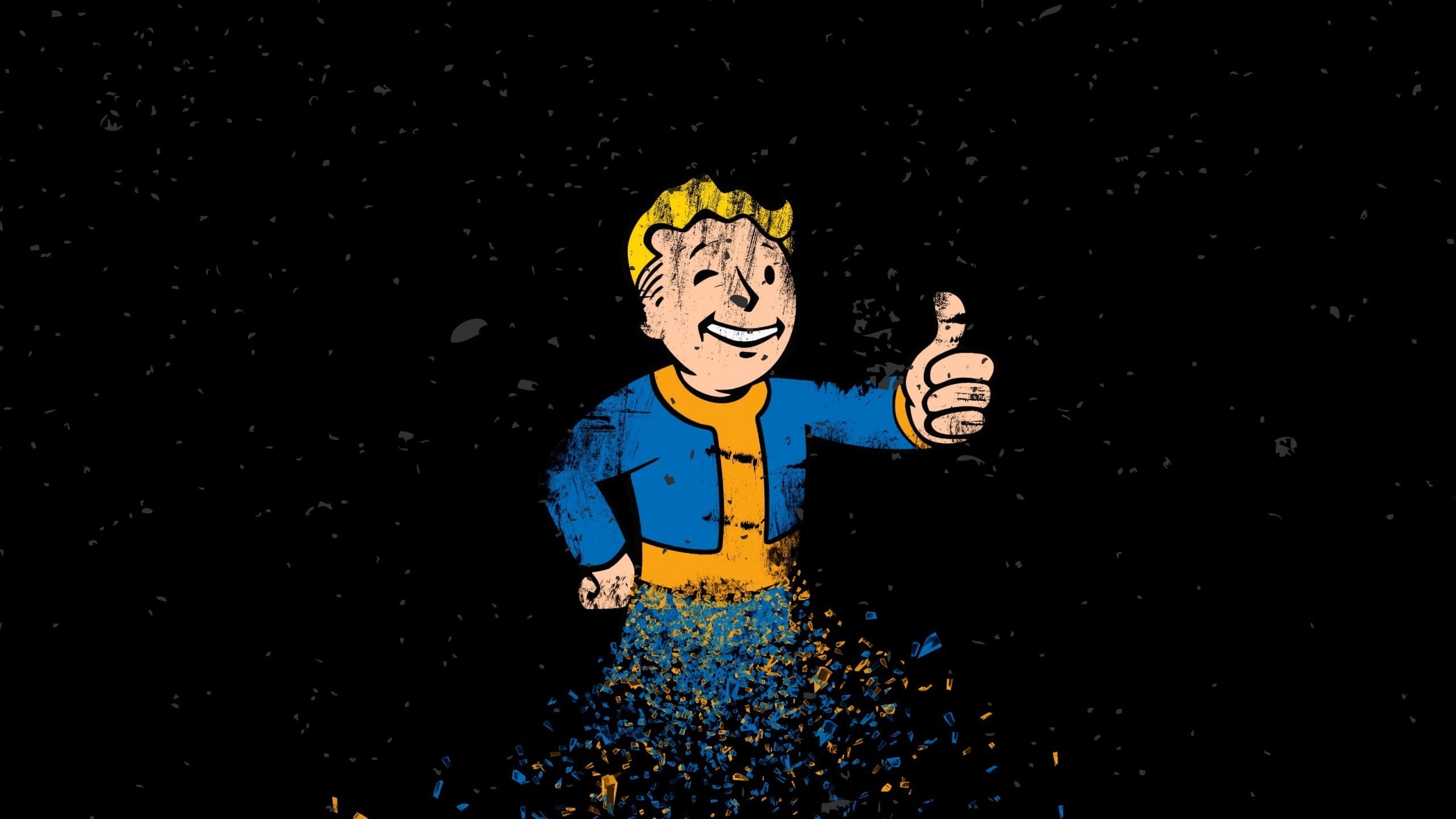 male likeness, copy space, fallout 4 bethesda softworks brotherhood of steel nuclear apocalyptic video games fallout, studio shot, winter, black background, HD Wallpaper