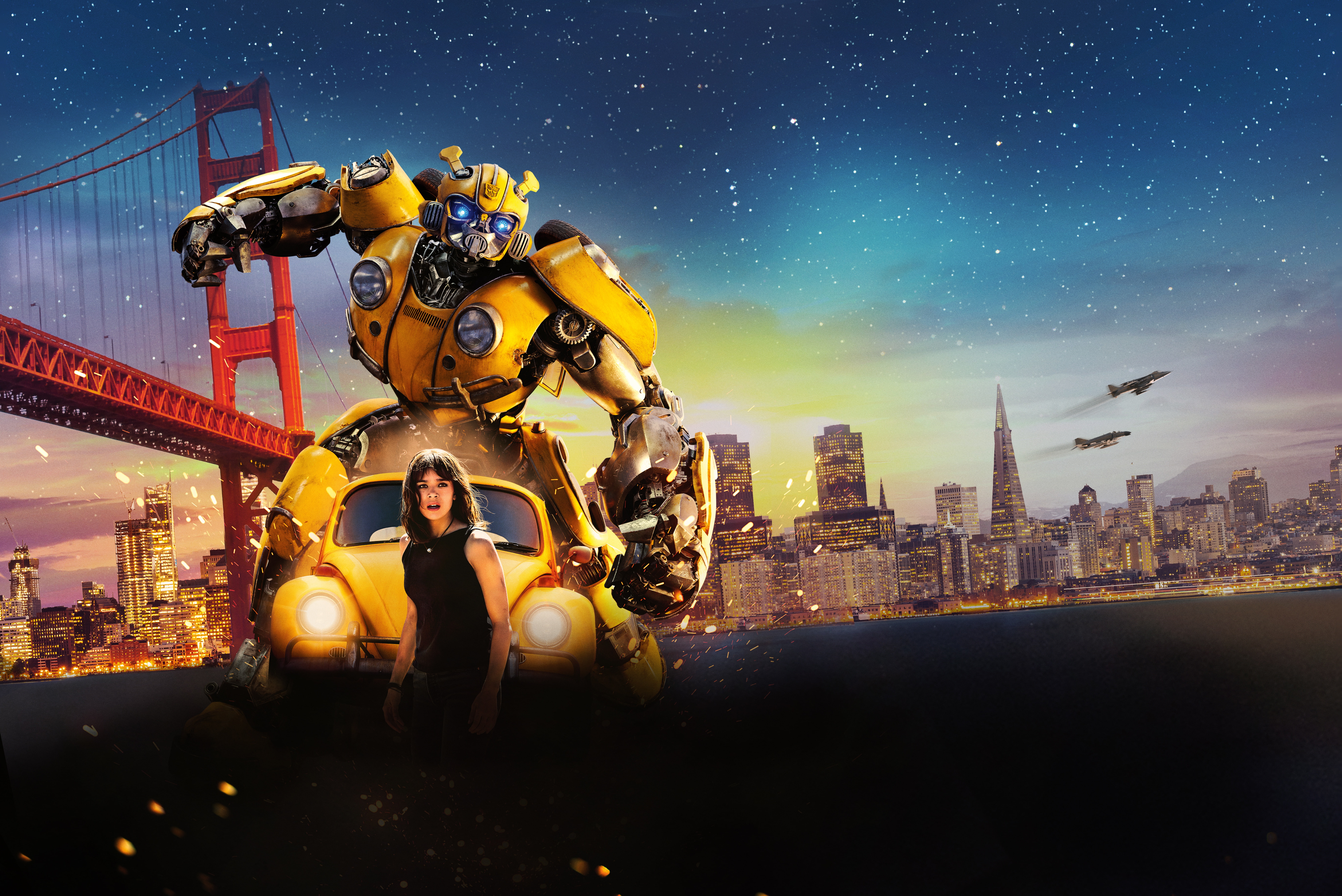 Hailee Steinfeld, Movie, 8K, Bumblebee, Bumblebee (Transformers), HD Wallpaper