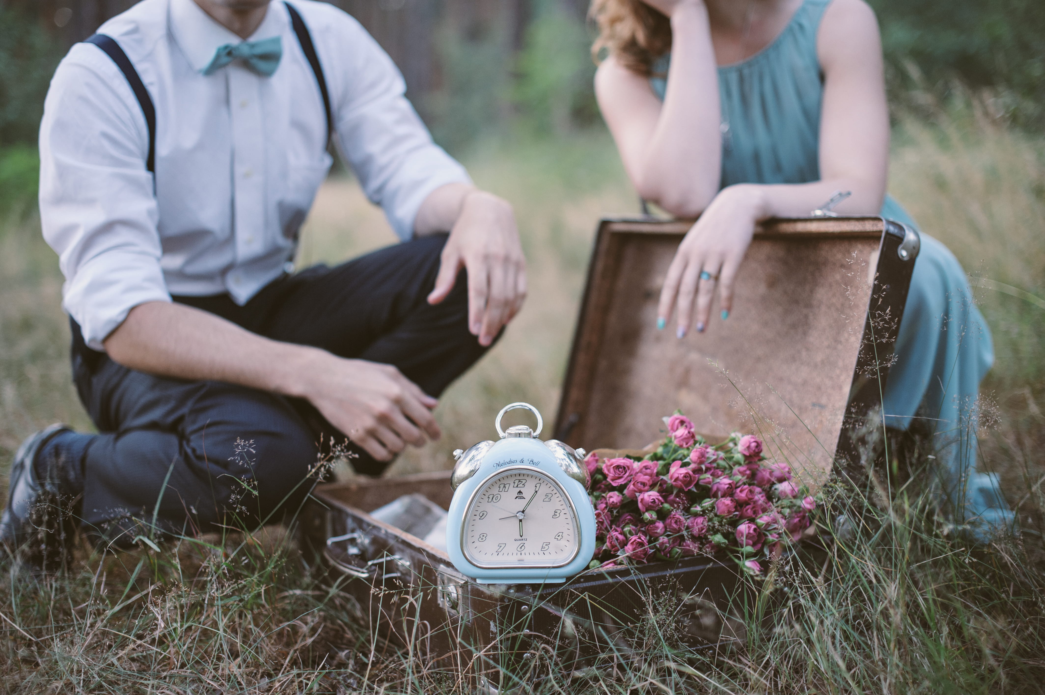people, life, nature, couple - relationship, woman, man, loyalty, alarm clock, hand, clocks, loss, day, eternity, persons, women, feelings, plant, time, HD Wallpaper